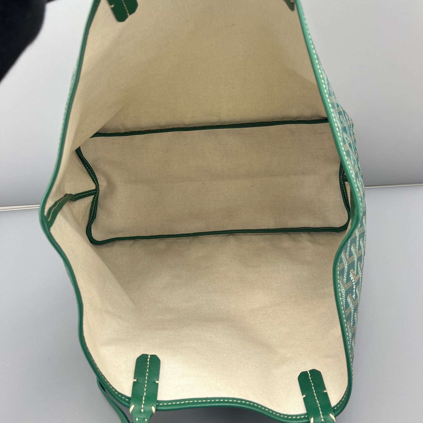 Goyard - St. Louis PM - Goyardine canvas and Leather trim - Green - (Medium)