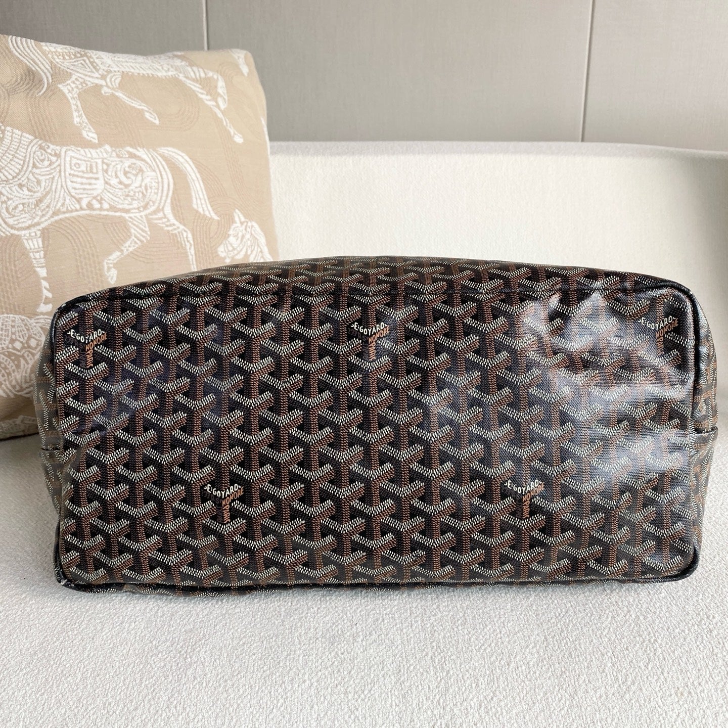 Goyard - St. Louis - Synthetic - Black - (large)