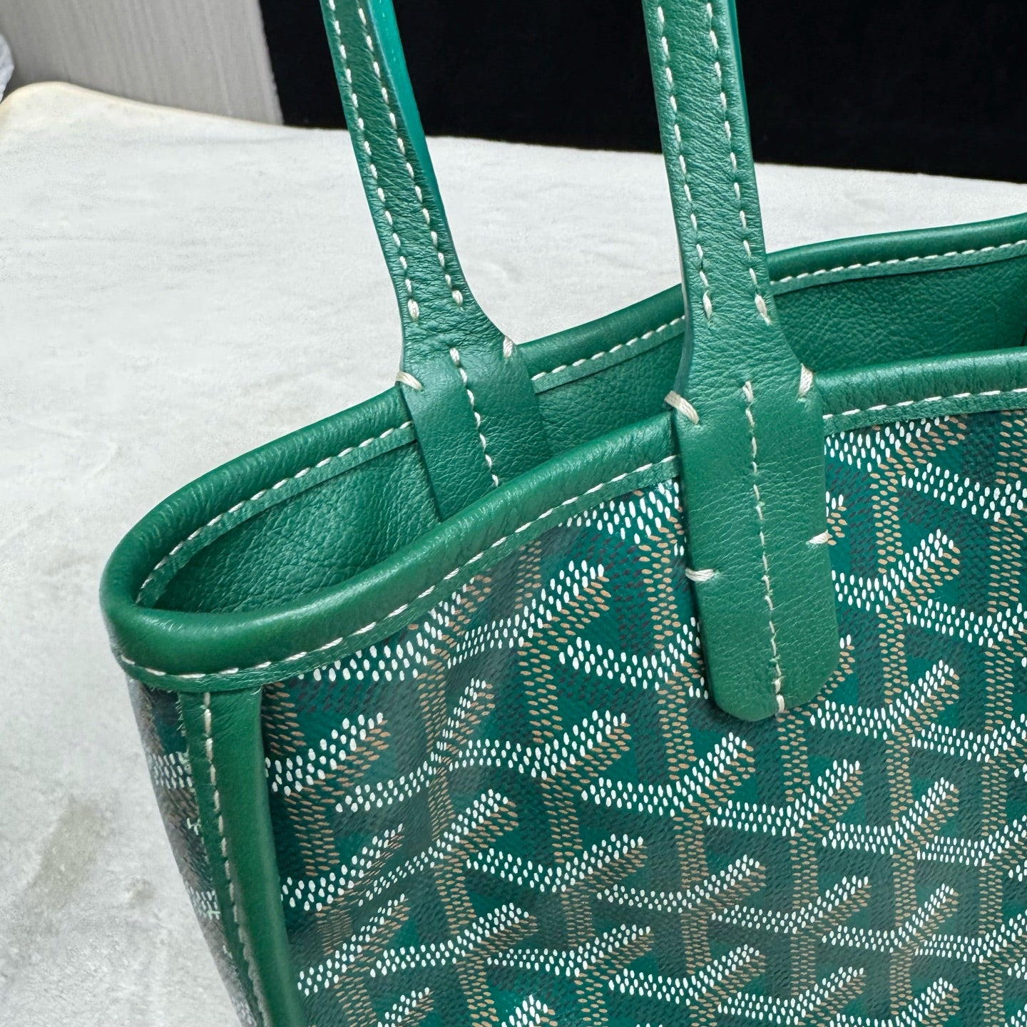 Goyard - St. Louis - Synthetic - Green - (mini)