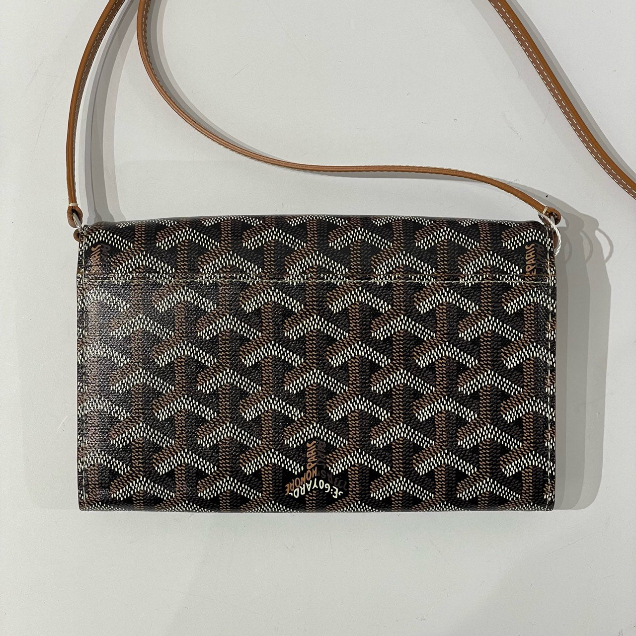 Goyard - Varenne - Goyardine canvas and leather - Brown - (small)