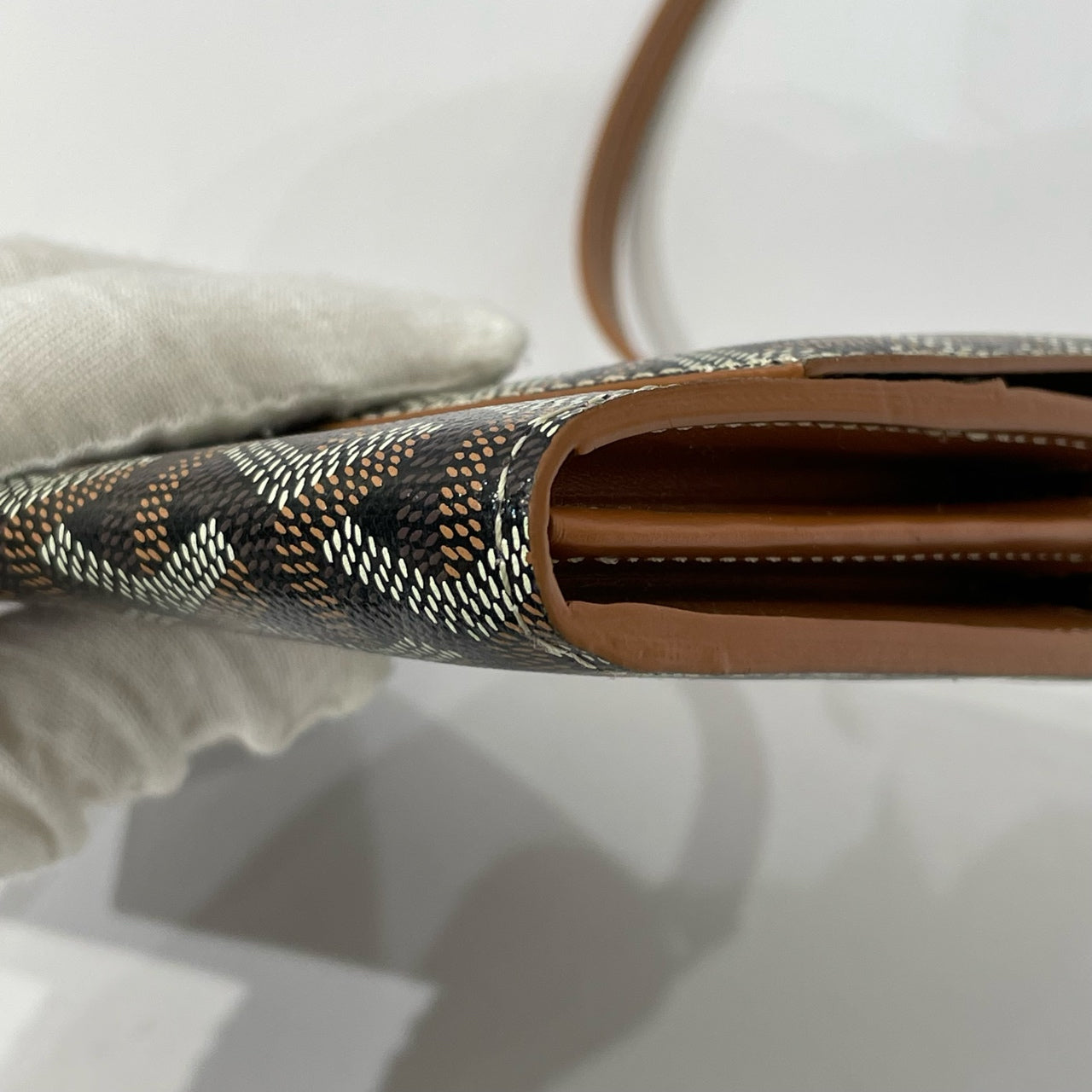 Goyard - Varenne - Goyardine canvas and leather - Brown - (small)