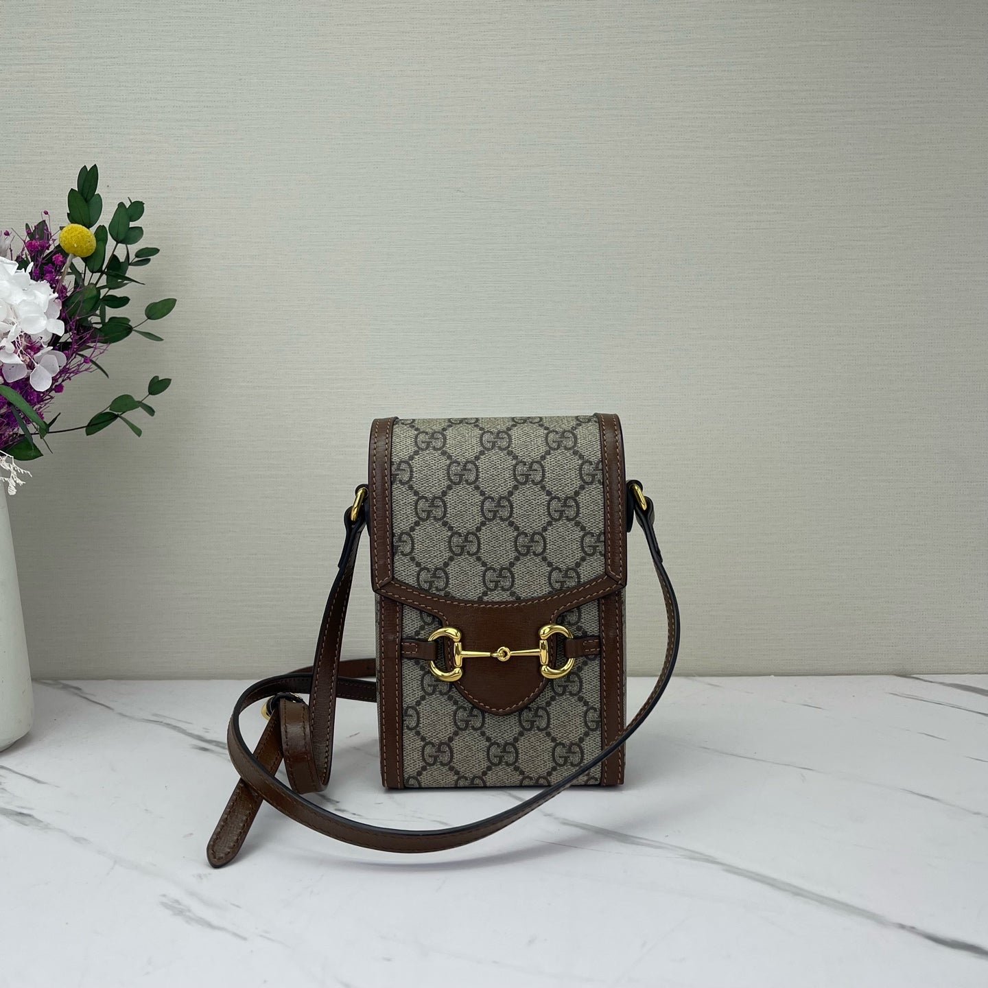 Gucci - 1955 - Cloth - Brown - (mini)