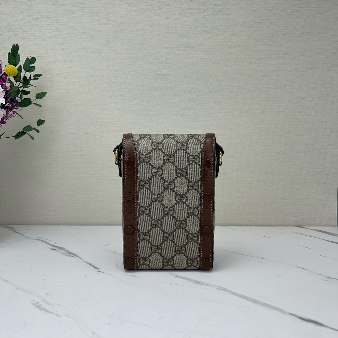 Gucci - 1955 - Cloth - Brown - (mini)