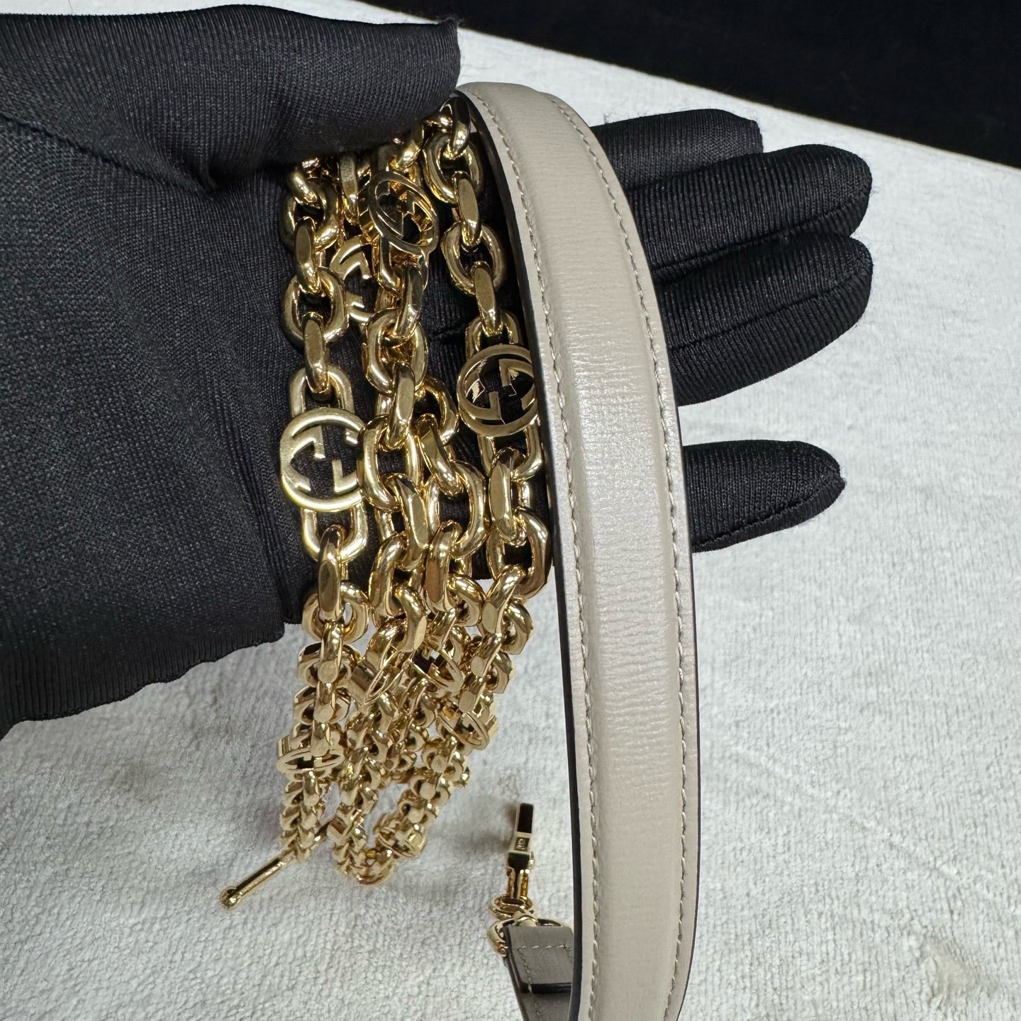 Gucci - 1955 Horsebit - Cloth - Beige - (mini)