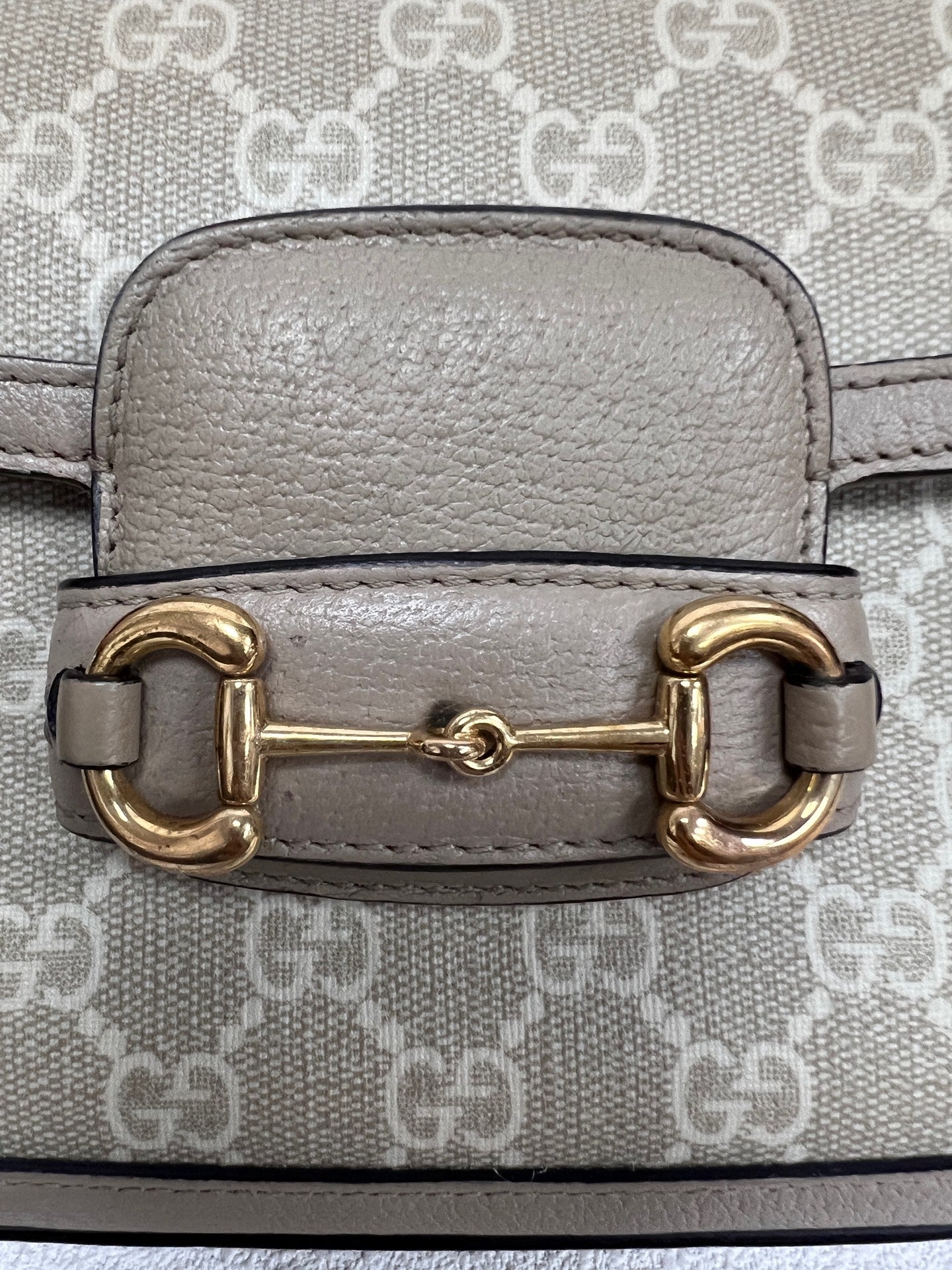 Gucci - 1955 Horsebit - Cloth - Beige - (mini)