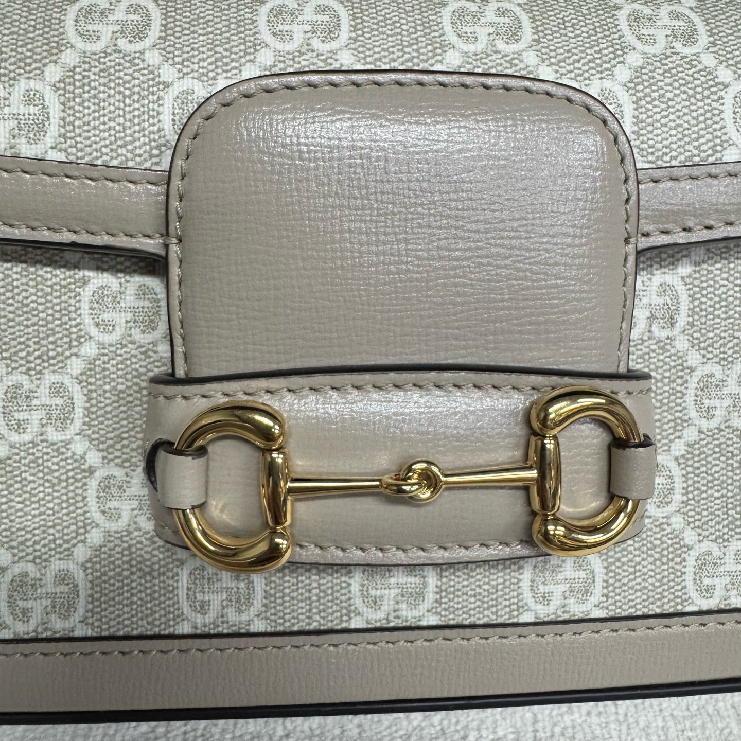 Gucci - 1955 Horsebit - Cloth - Beige - (mini)