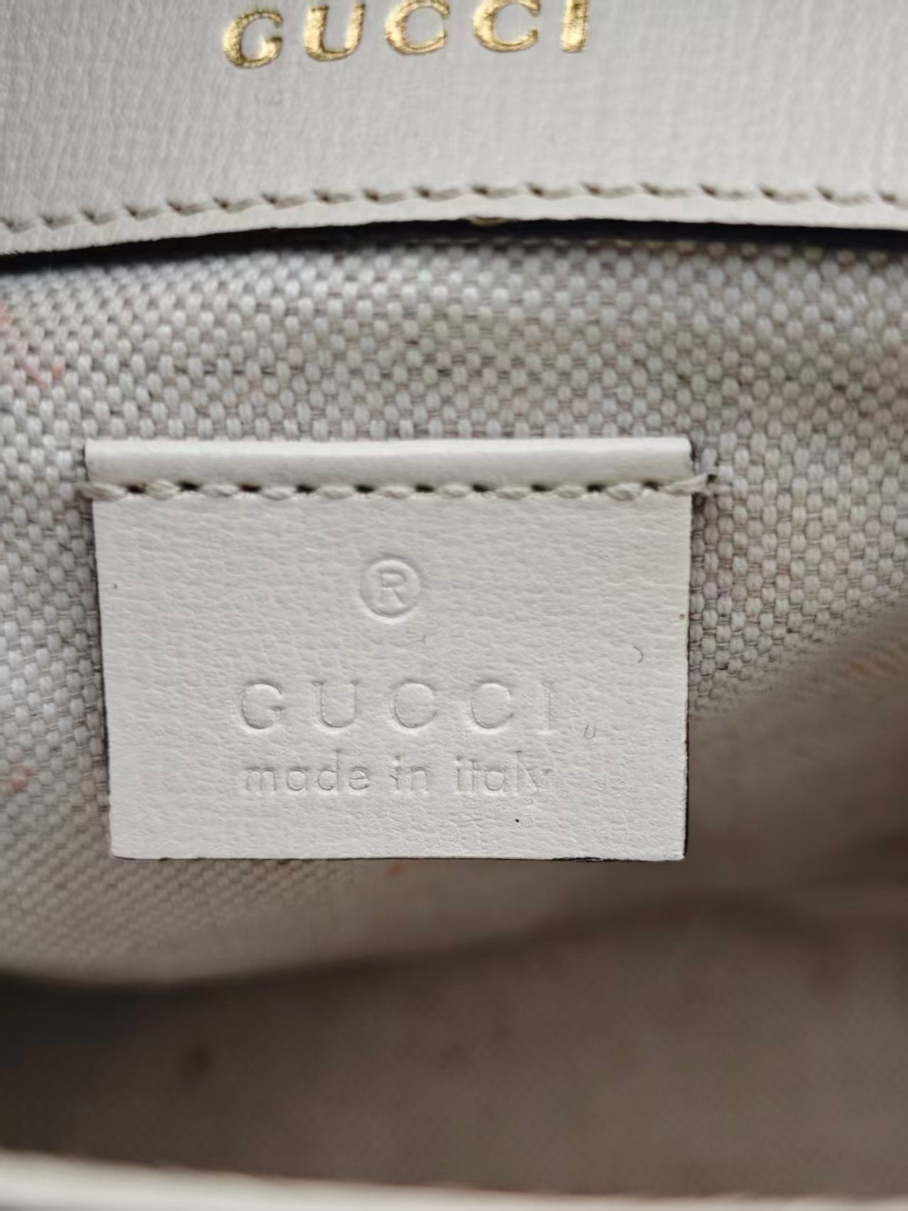 Gucci - 1955 Horsebit - Cloth - Beige - (small)