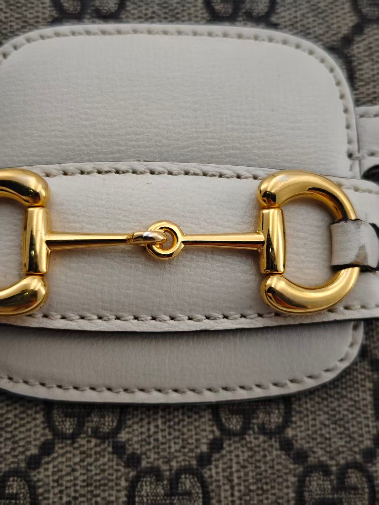 Gucci - 1955 Horsebit - Cloth - Beige - (small)