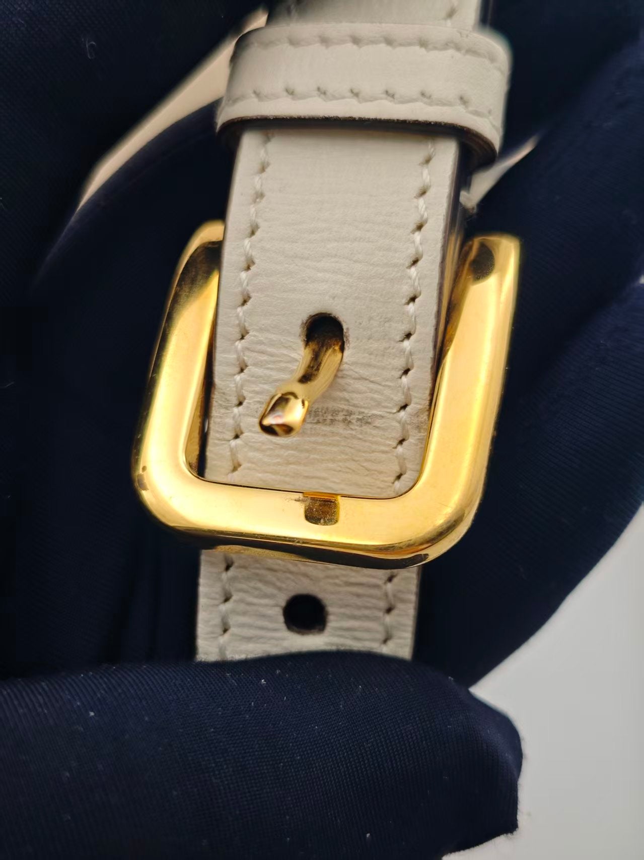 Gucci - 1955 Horsebit - Cloth - Beige - (small)