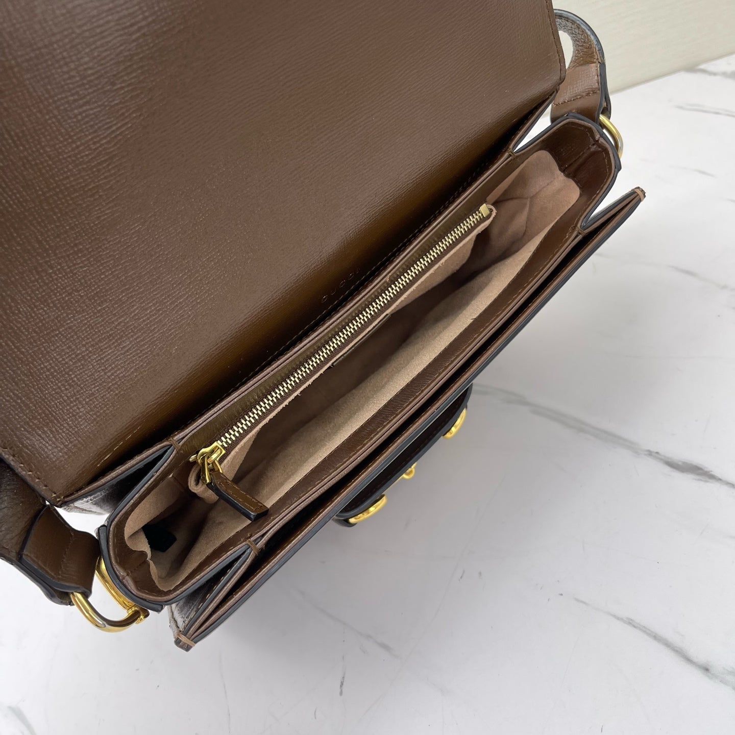 Gucci - 1955 Horsebit - Cloth - Brown - (medium)