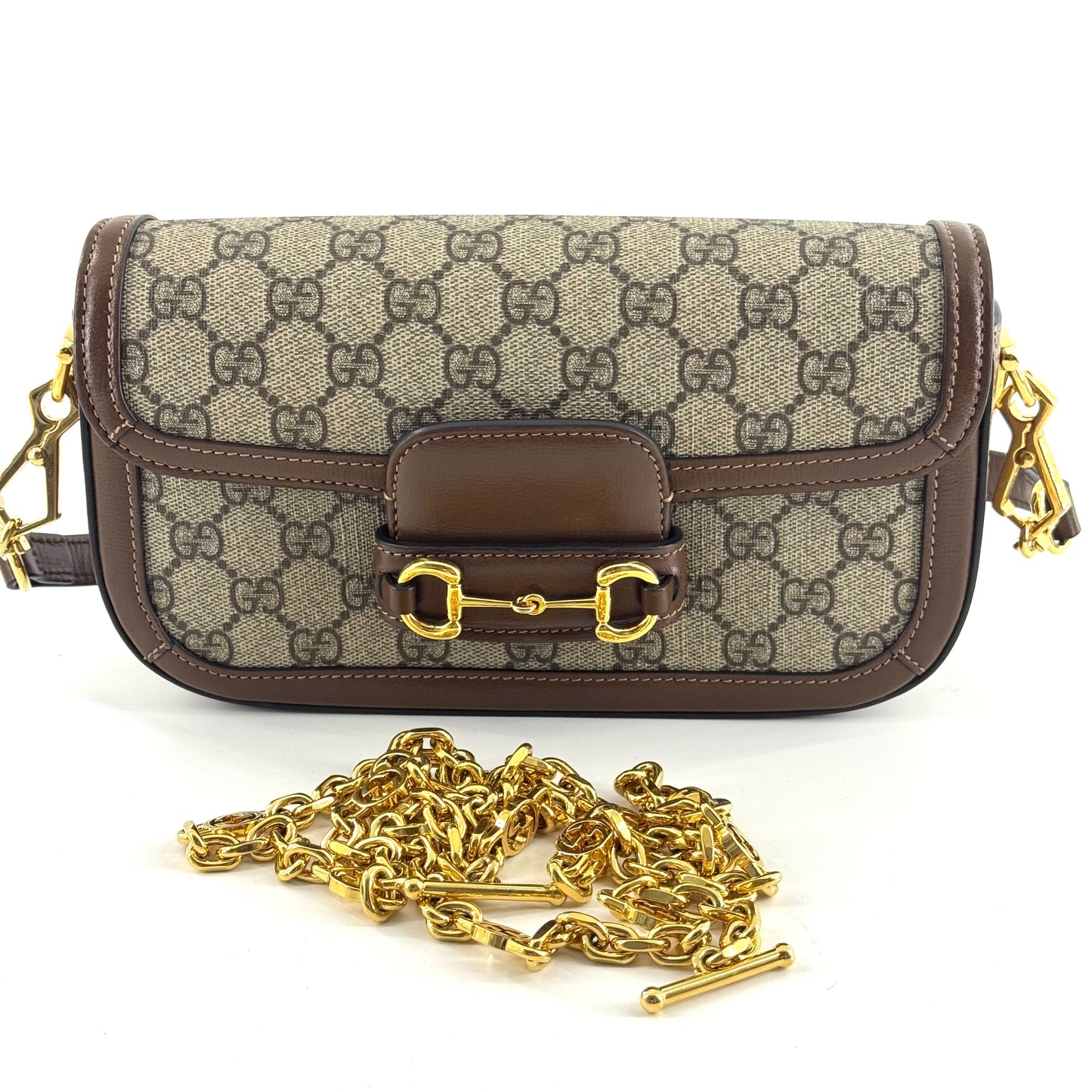 Gucci - 1955 Horsebit - Cloth - Brown - (mini)