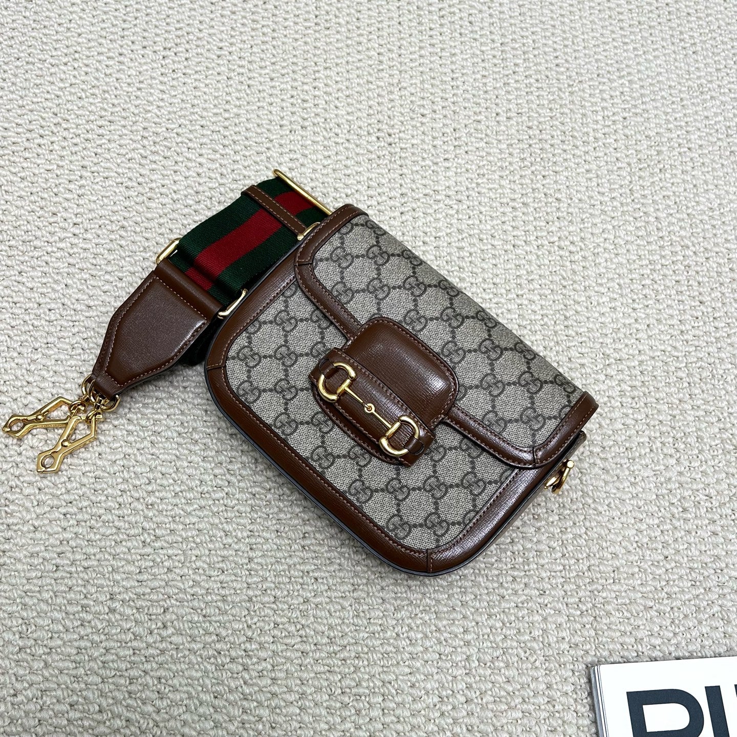 Gucci - 1955 Horsebit - Cloth - Brown - (mini)