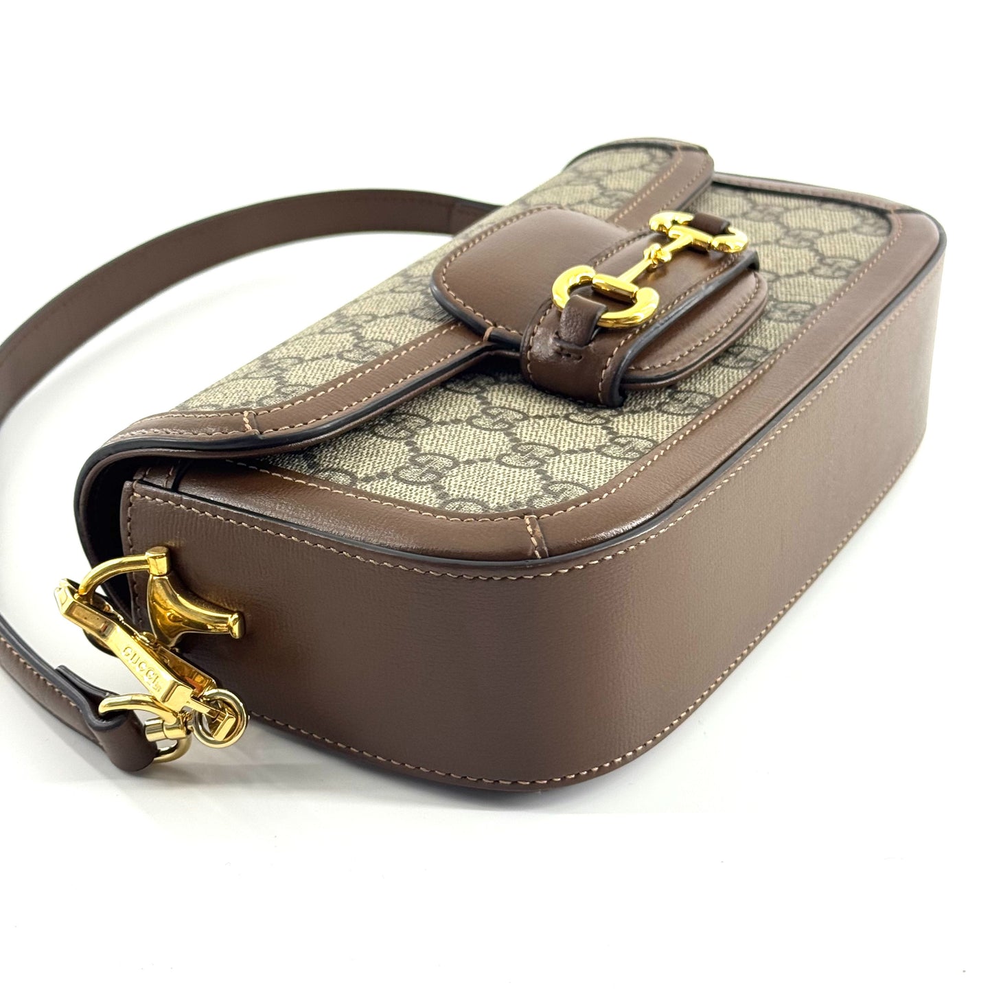 Gucci - 1955 Horsebit - Cloth - Brown - (mini)