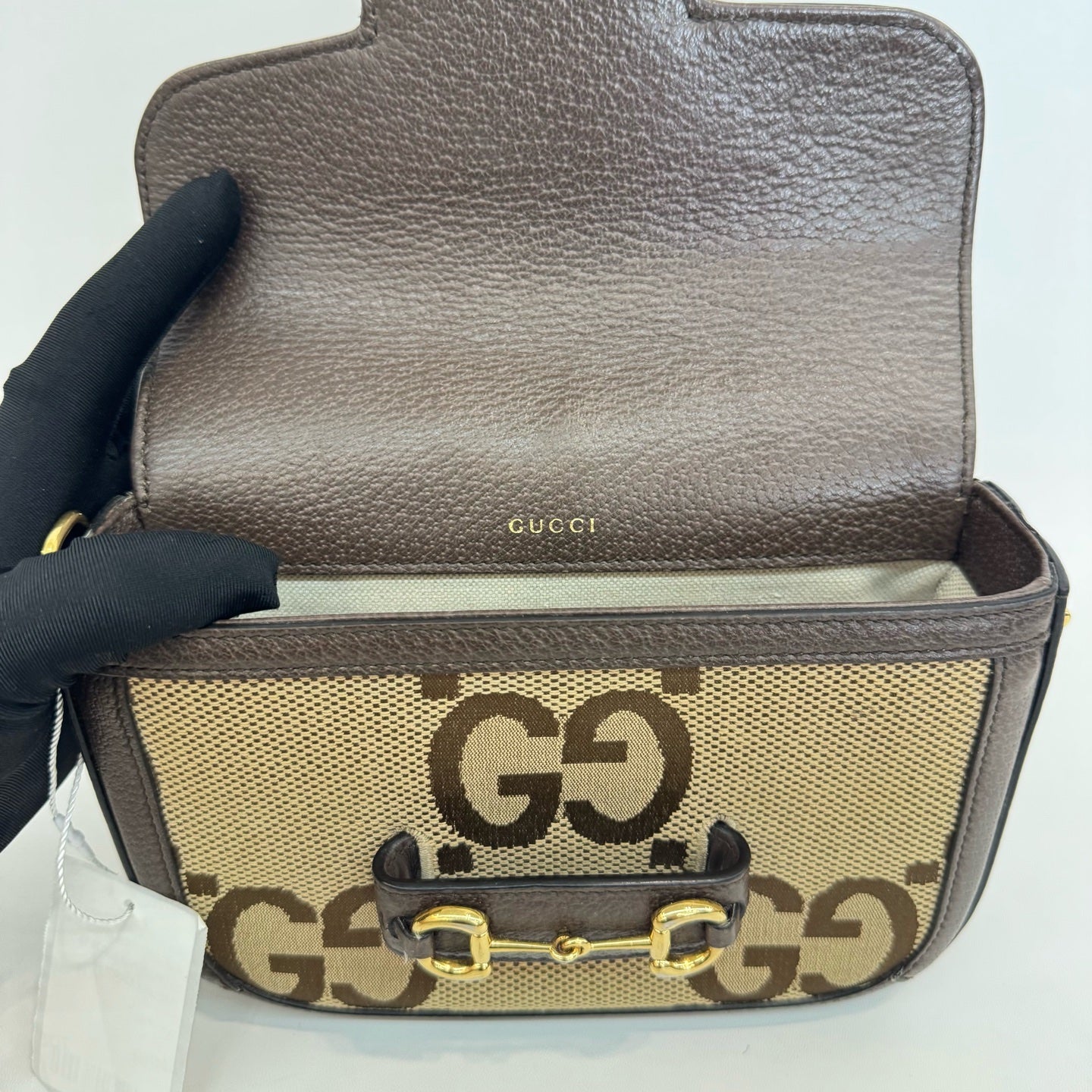 Gucci - 1955 Horsebit - Cloth - Brown - (mini)