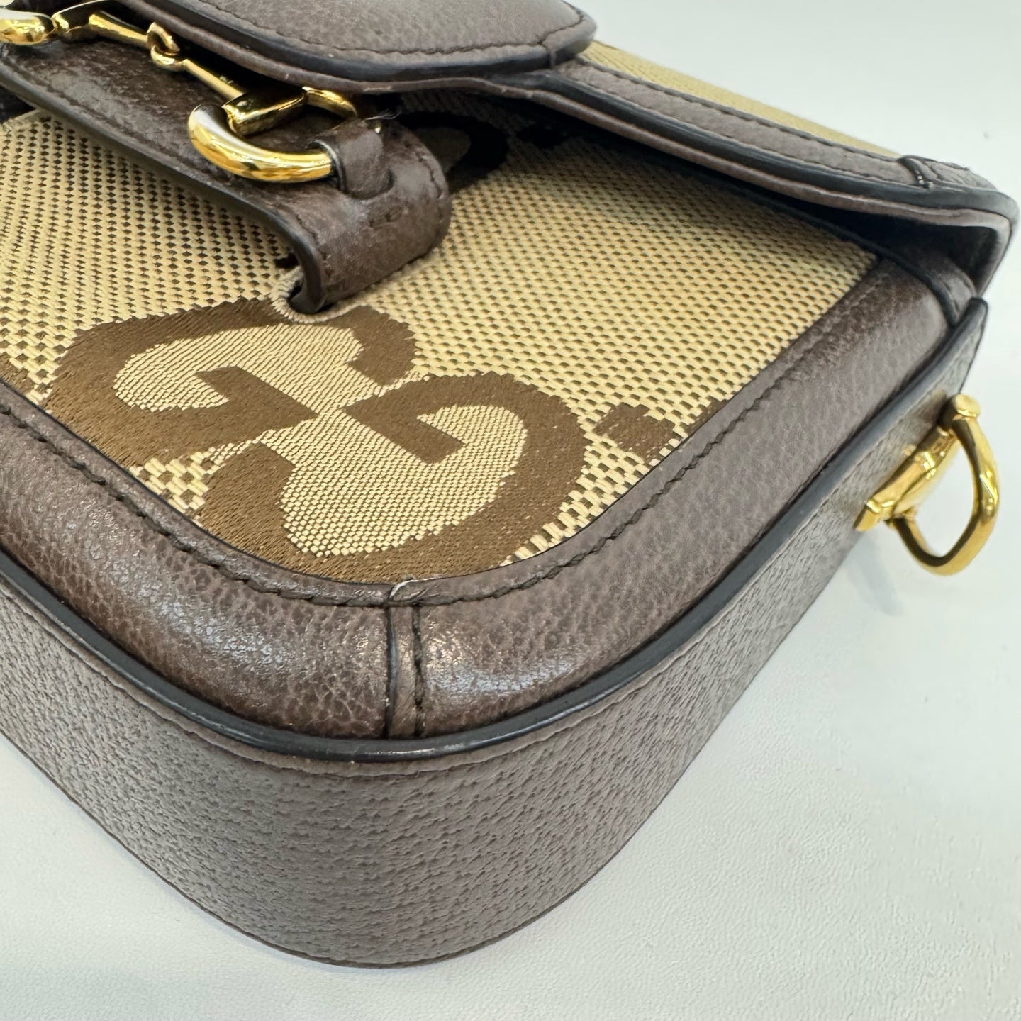 Gucci - 1955 Horsebit - Cloth - Brown - (mini)
