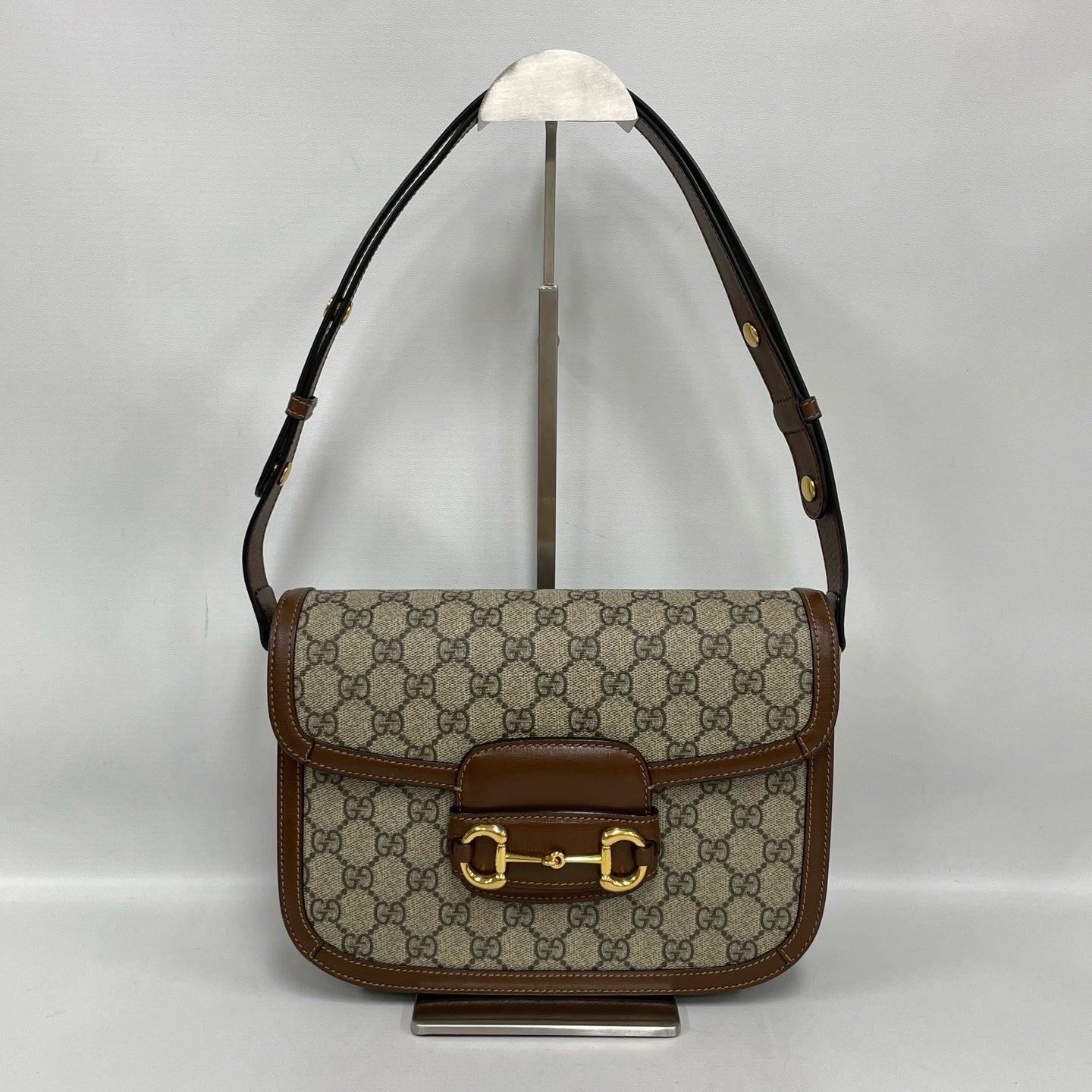 Gucci - 1955 Horsebit - Cloth - Brown - (small)