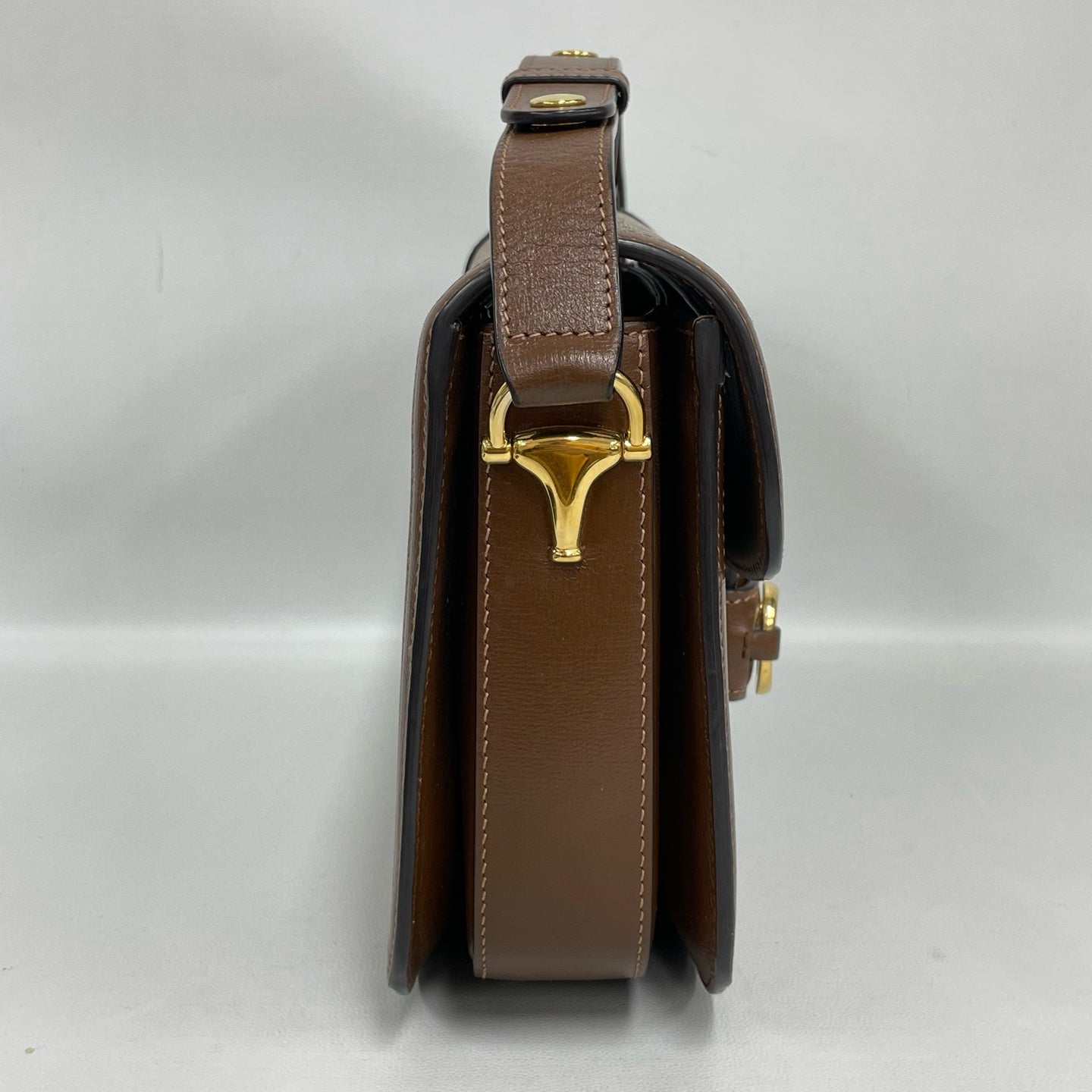 Gucci - 1955 Horsebit - Cloth - Brown - (small)
