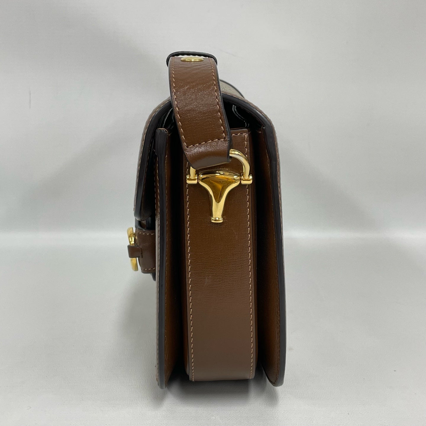 Gucci - 1955 Horsebit - Cloth - Brown - (small)
