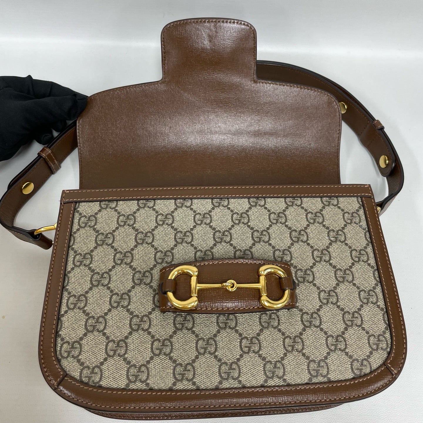 Gucci - 1955 Horsebit - Cloth - Brown - (small)