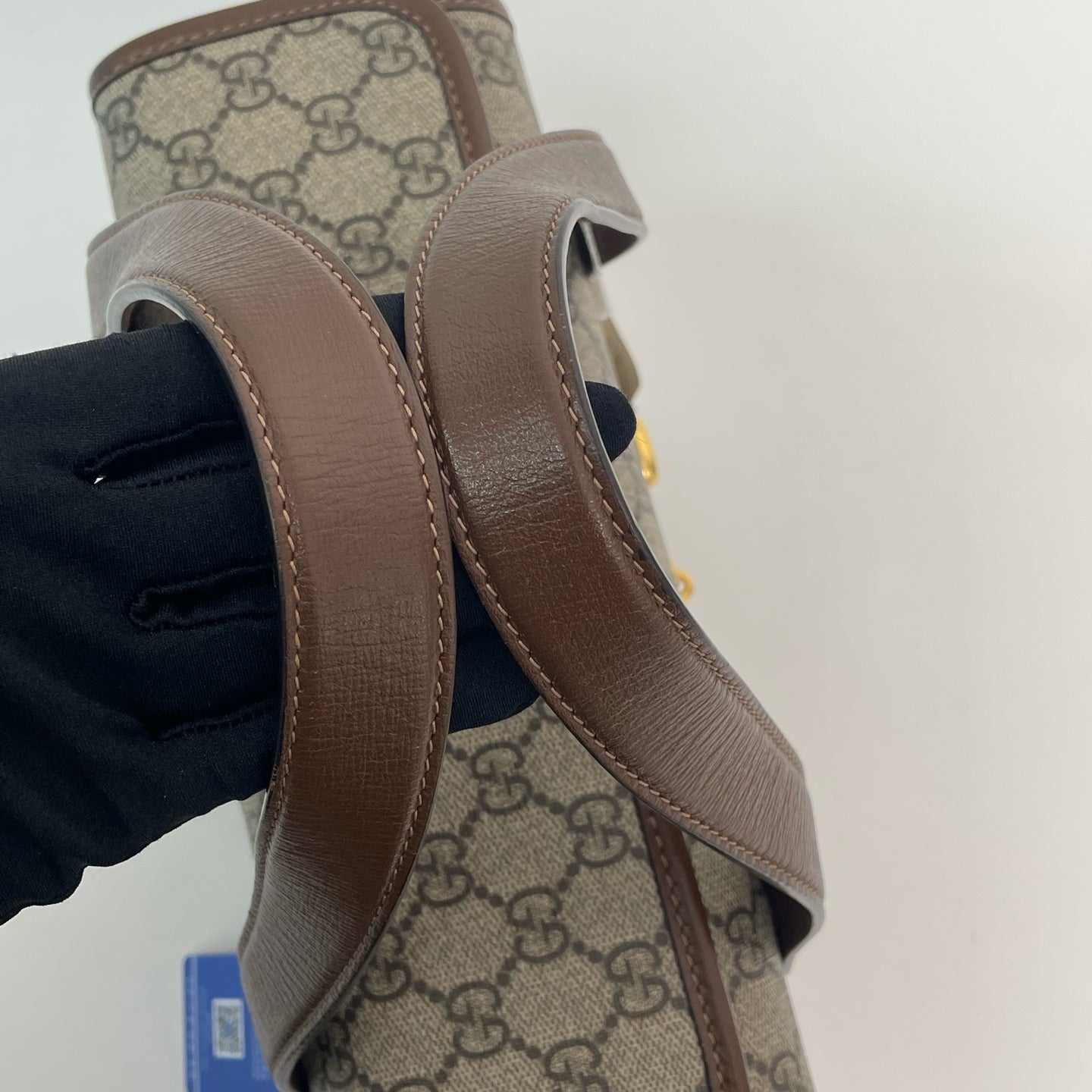 Gucci - 1955 Horsebit - Cloth - Brown - (small)