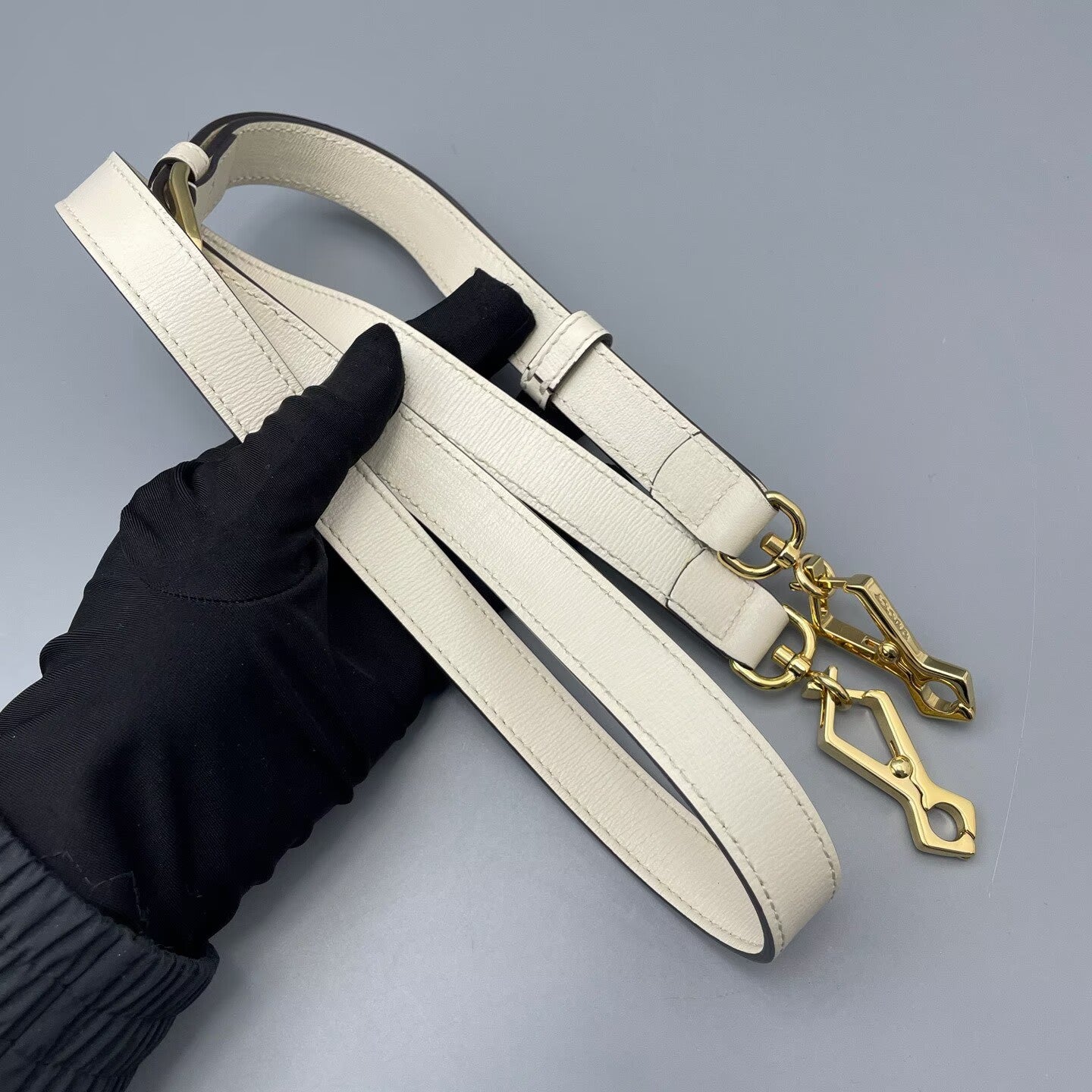 Gucci - 1955 Horsebit - Grained leather - White - (mini)