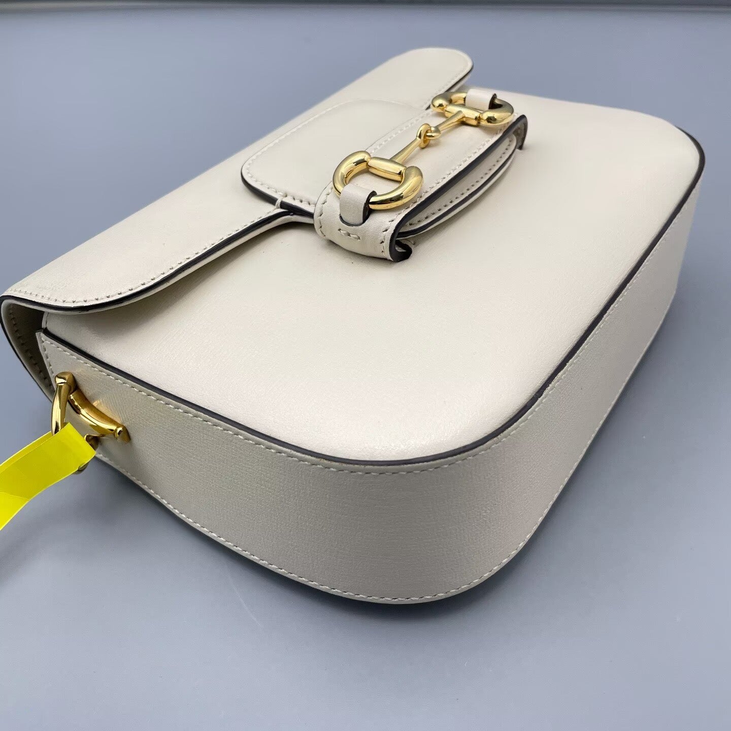 Gucci - 1955 Horsebit - Grained leather - White - (mini)
