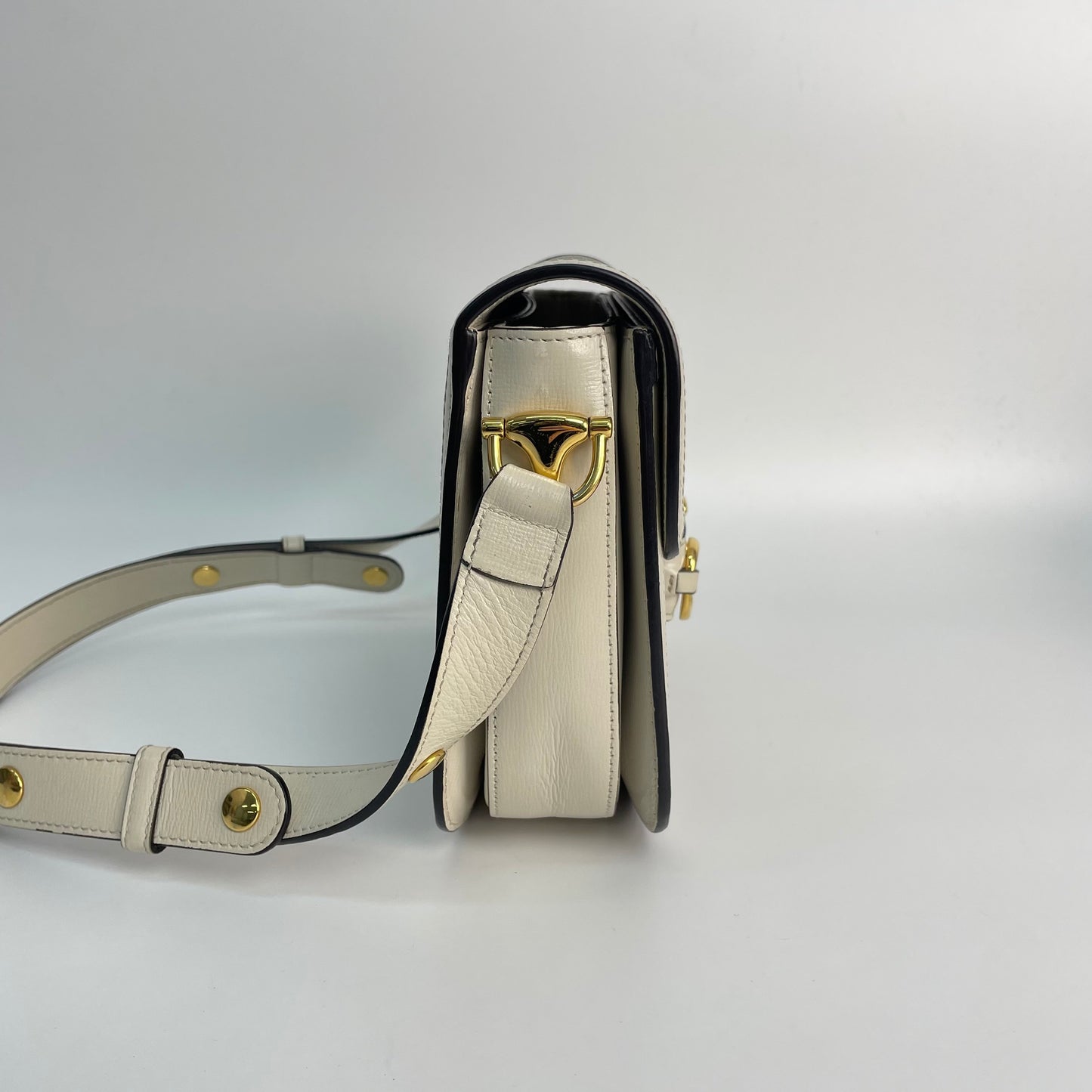 Gucci - 1955 Horsebit - Leather - Beige - (medium)