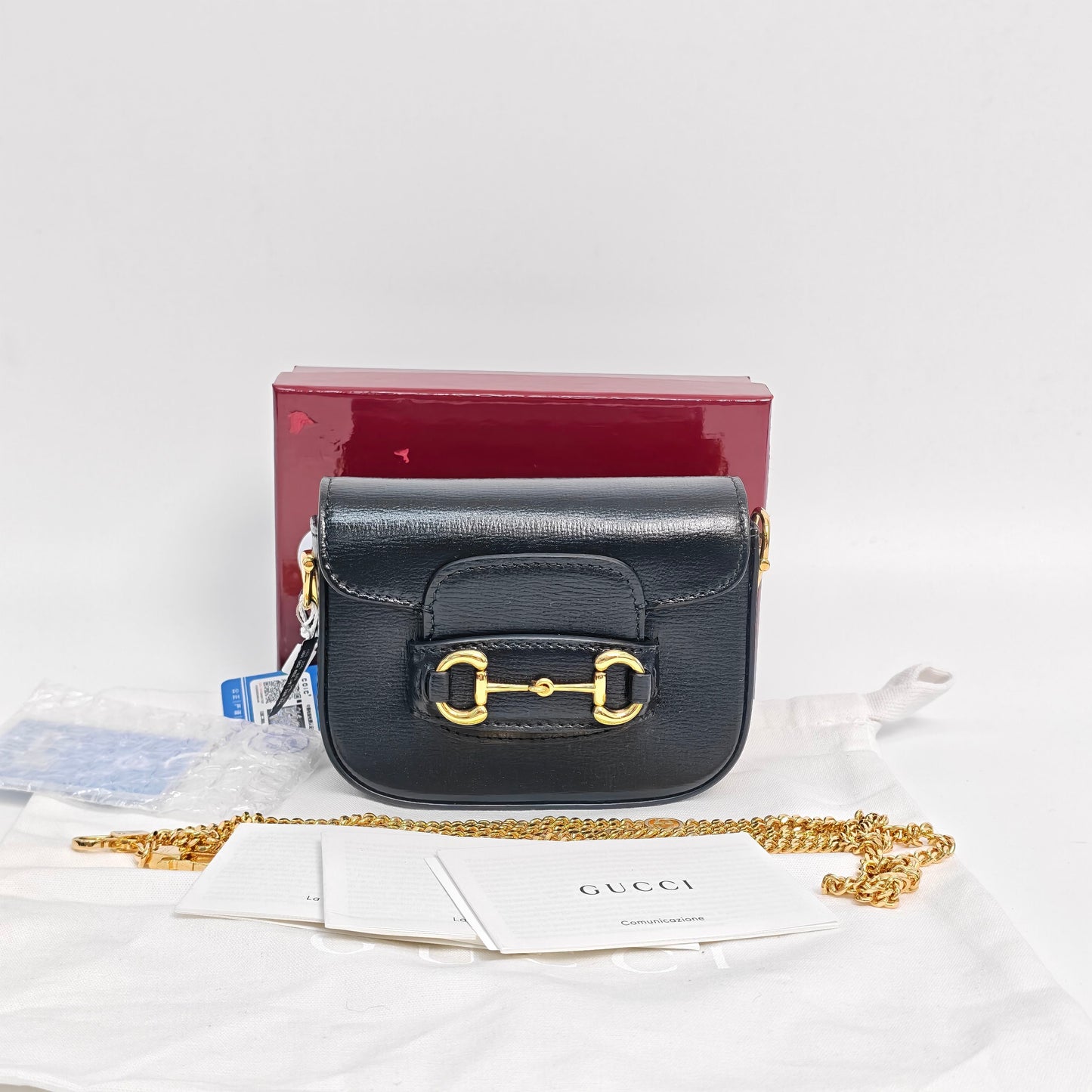 Gucci - 1955 Horsebit - Leather - Black - (mini)