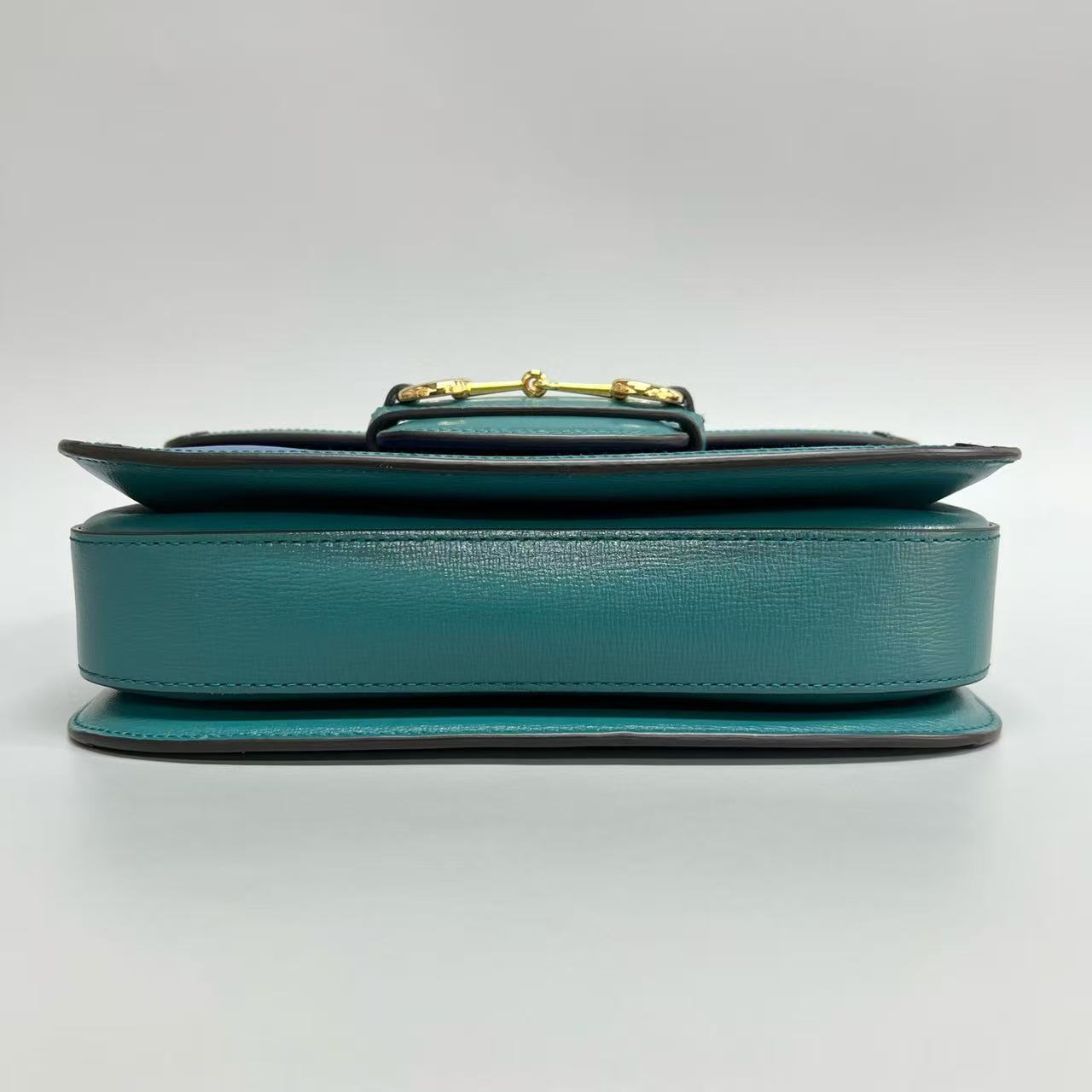 Gucci - 1955 Horsebit - Leather - Blue, Green - (Medium)