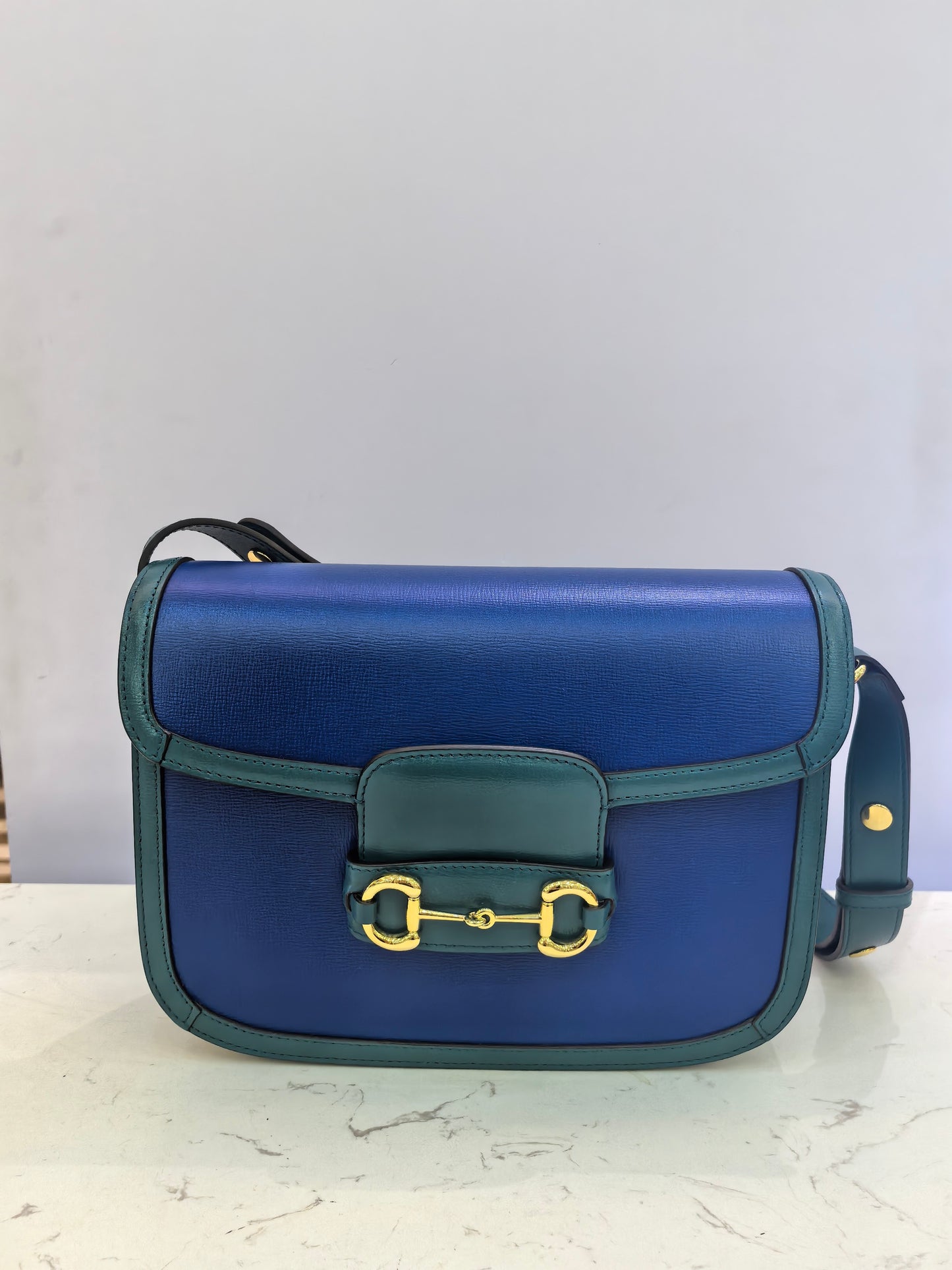 Gucci - 1955 Horsebit - Leather - Blue - (medium)