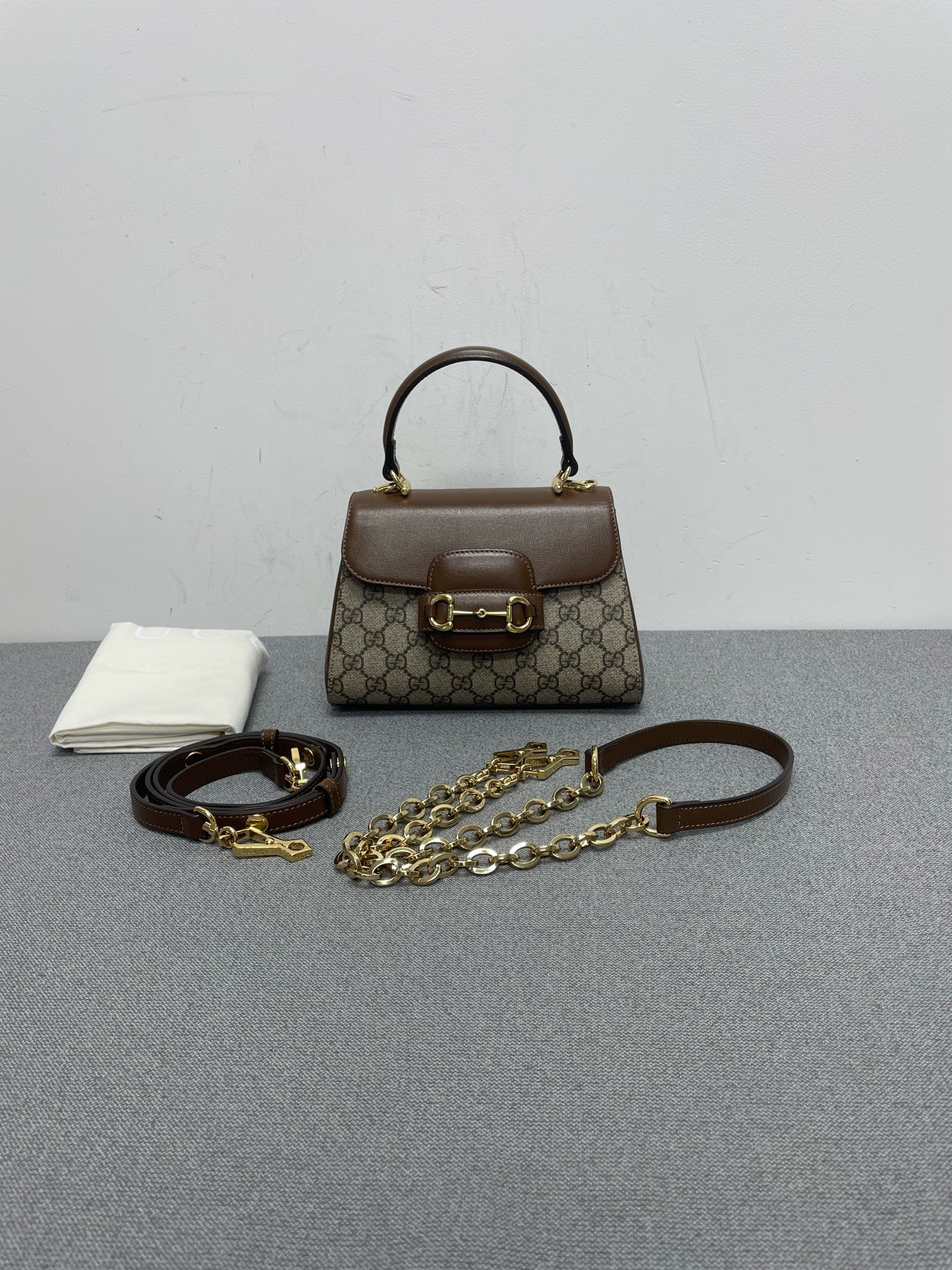 Gucci - 1955 Horsebit - Leather - Brown - (mini)