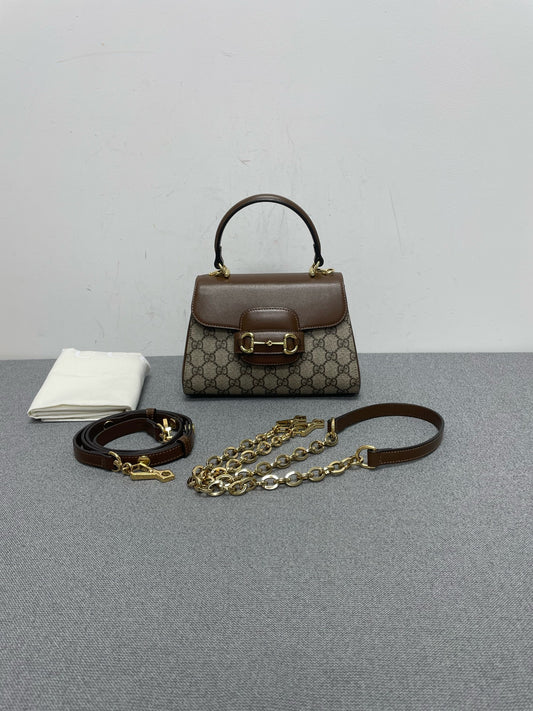 Gucci - 1955 Horsebit - Leather - Brown - (mini)