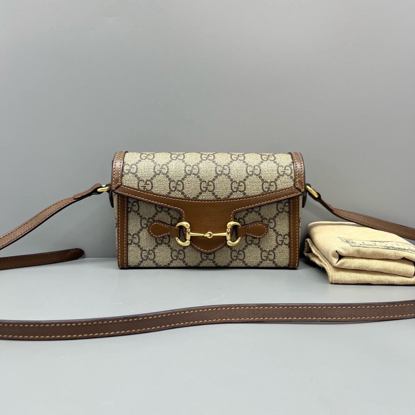 Gucci - 1955 Horsebit - Leather - Brown - (mini)
