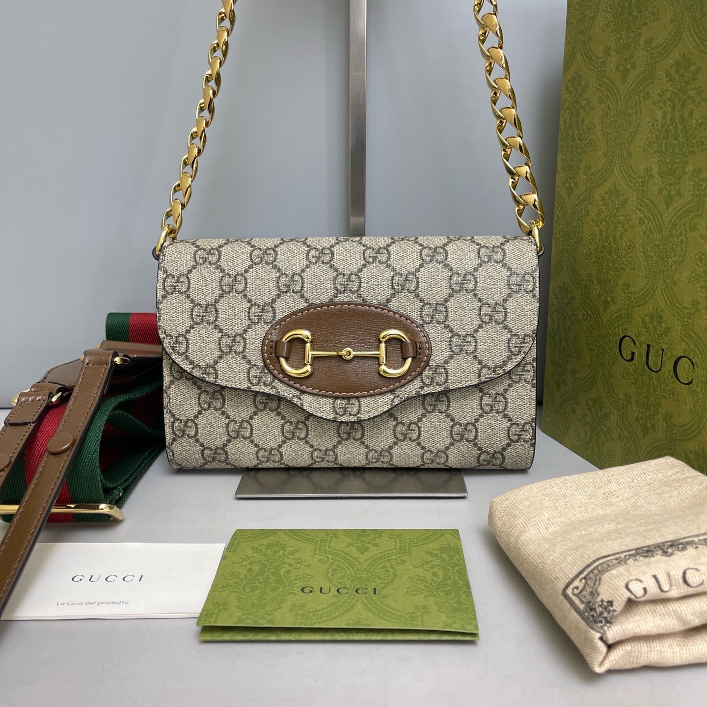 Gucci - 1955 Horsebit - Leather - Brown - (mini)