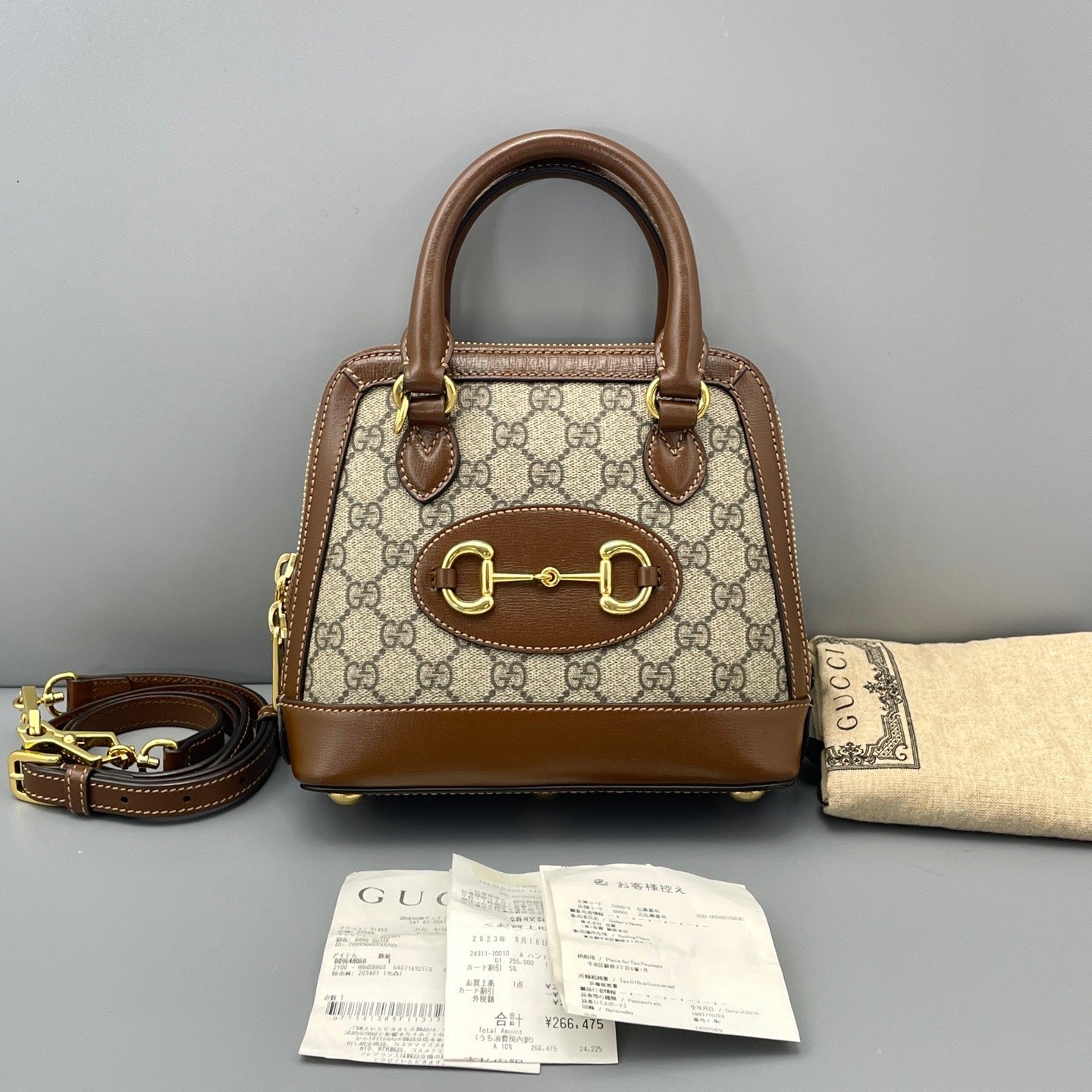 Gucci - 1955 Horsebit - Leather - Brown - (mini)