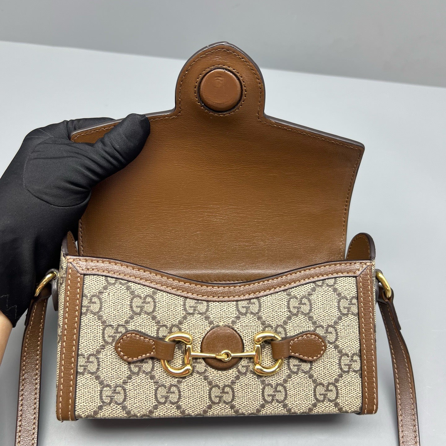 Gucci - 1955 Horsebit - Leather - Brown - (mini)