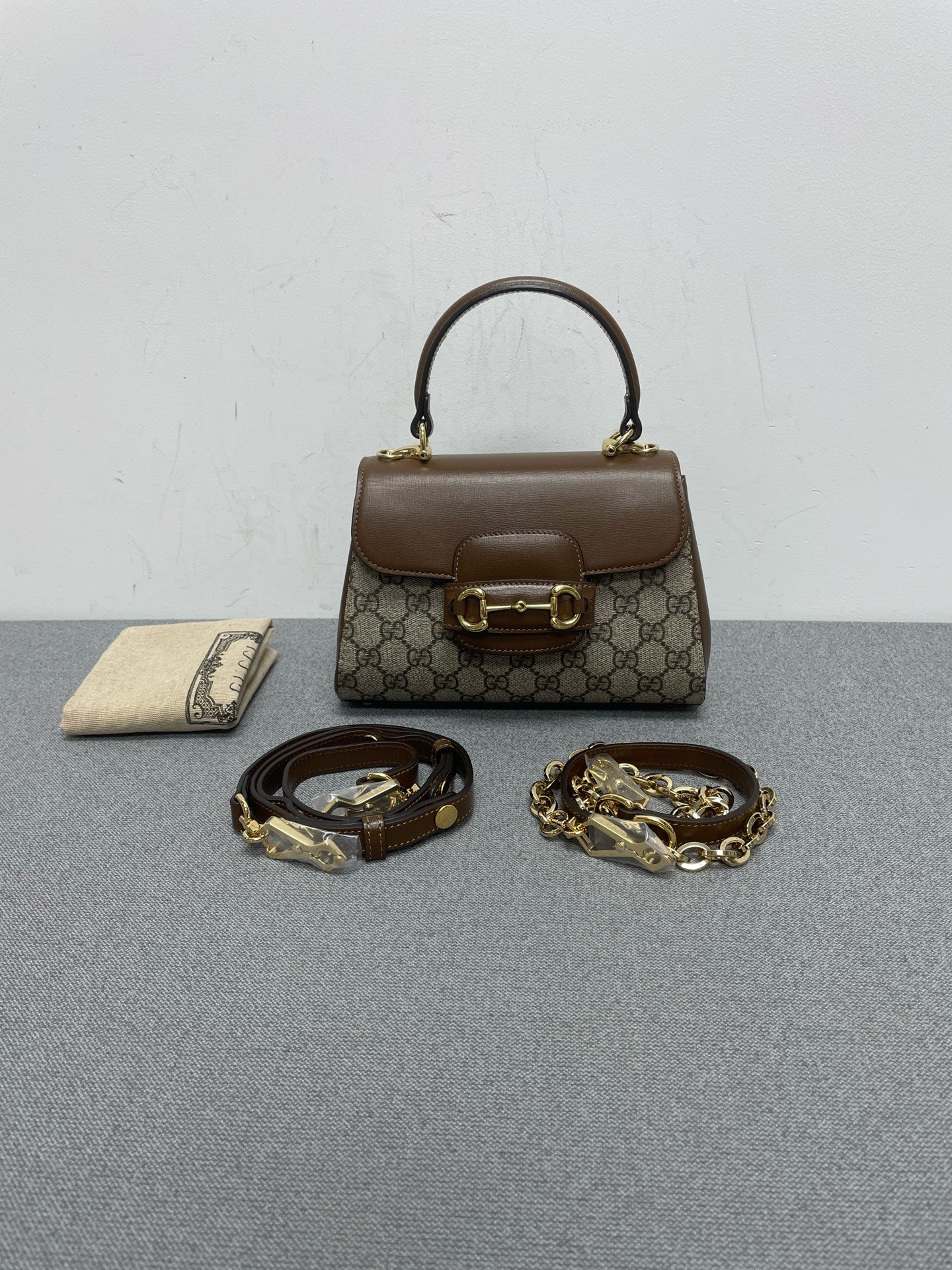 Gucci - 1955 Horsebit - Leather - Brown - (small)