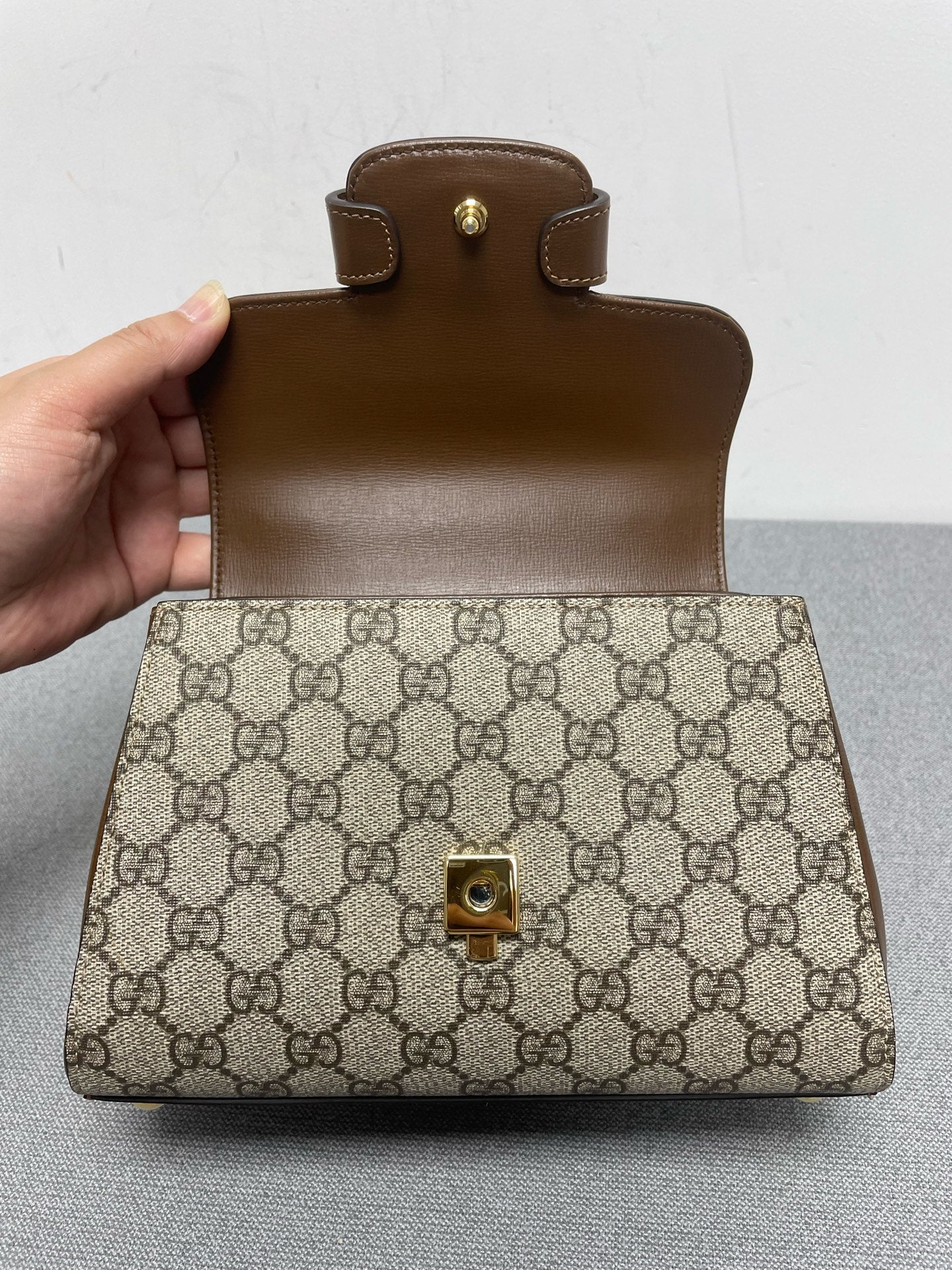 Gucci - 1955 Horsebit - Leather - Brown - (small)