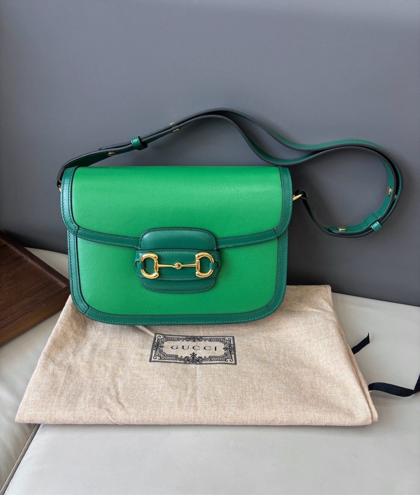 Gucci - 1955 Horsebit - Leather - Green - (medium)