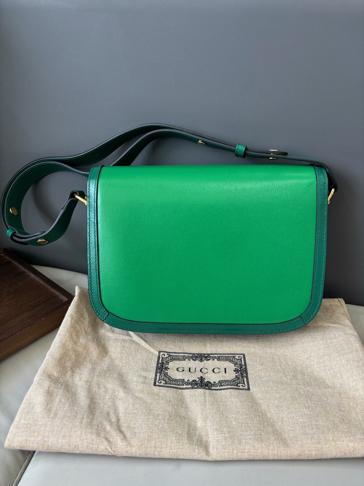 Gucci - 1955 Horsebit - Leather - Green - (medium)