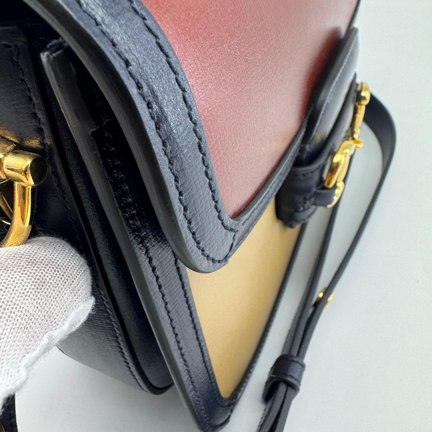 Gucci - 1955 Horsebit - Leather - Multicolour - (small)