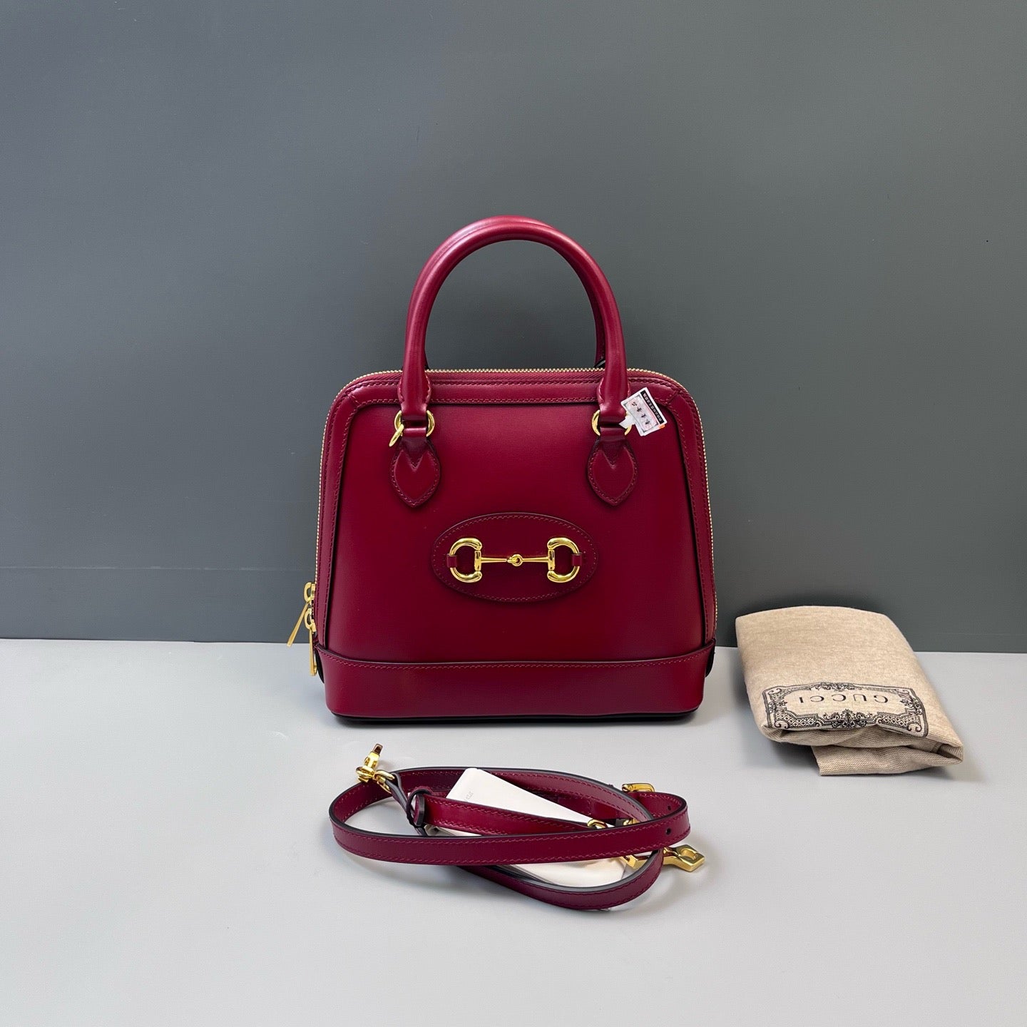 Gucci - 1955 Horsebit - Leather - Red - (Medium)