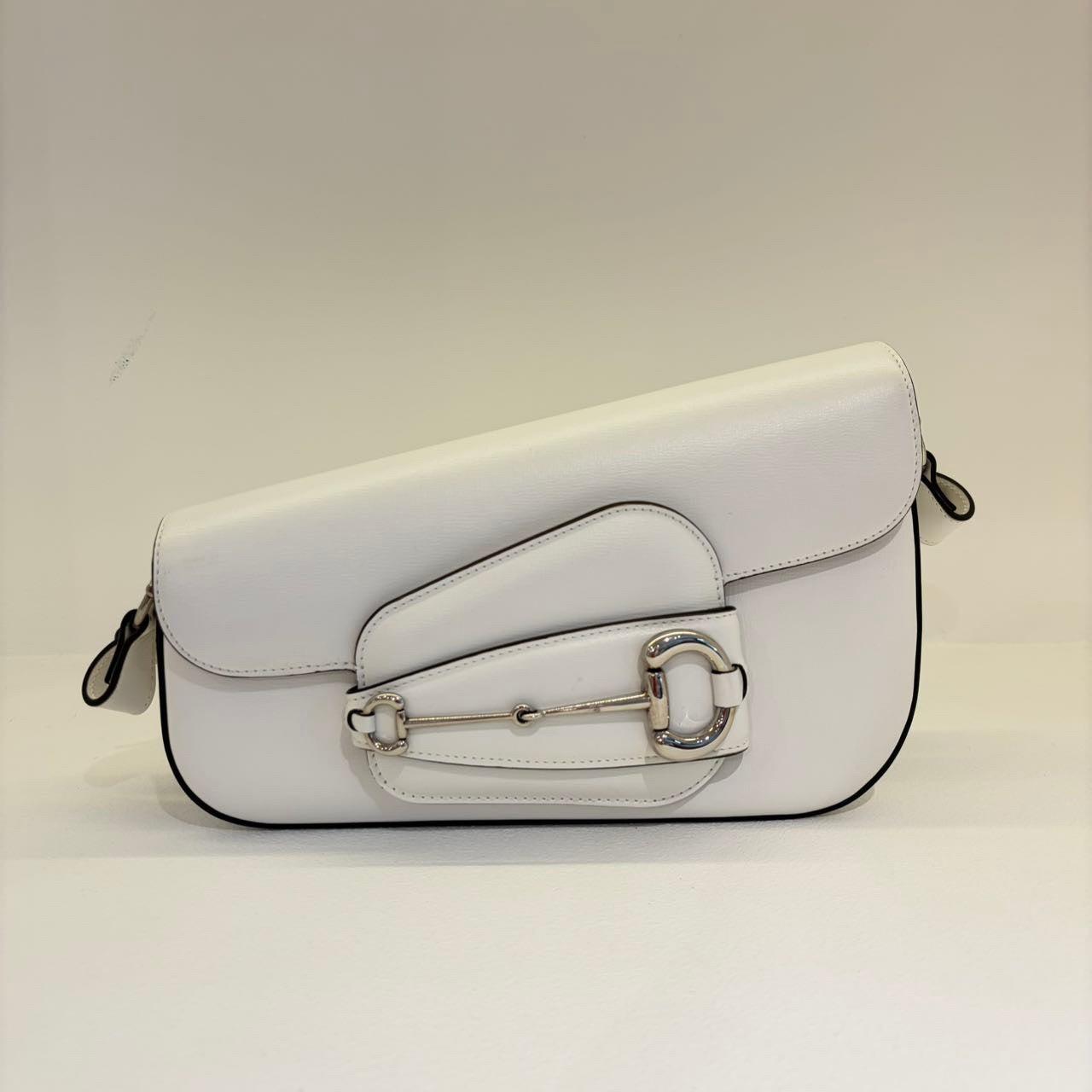 Gucci - 1955 Horsebit - Leather - White - (medium)
