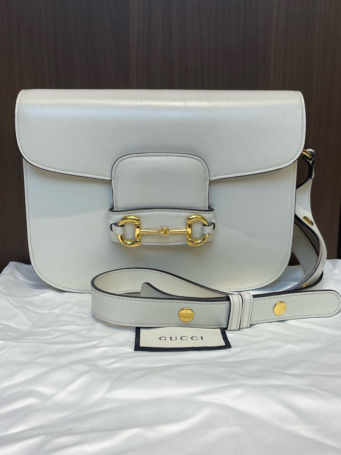 Gucci - 1955 Horsebit - Leather - White - (medium)