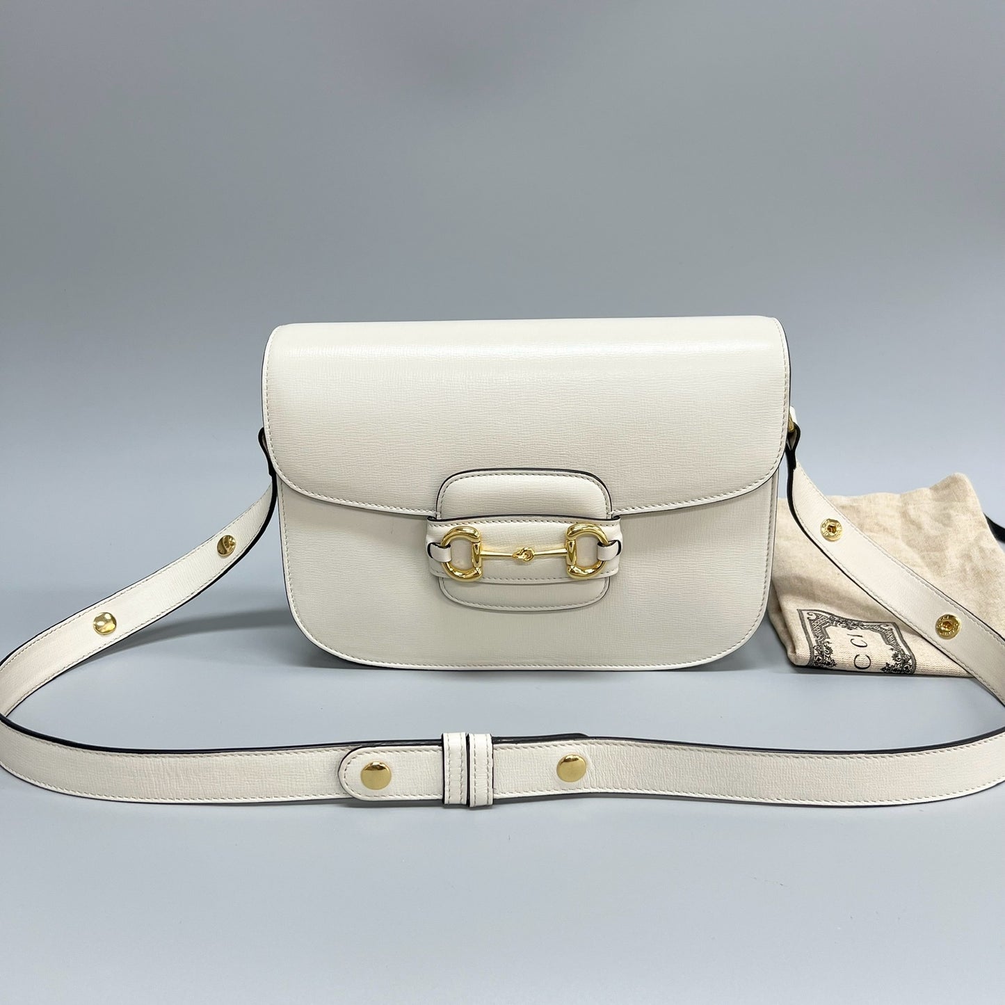 Gucci - 1955 Horsebit - Leather - White - (Medium)
