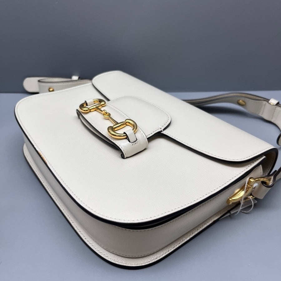 Gucci - 1955 Horsebit - Leather - White - (medium)