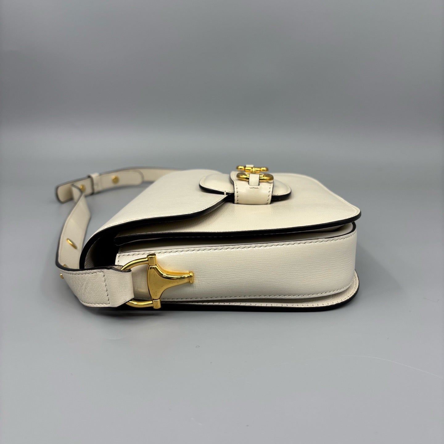 Gucci - 1955 Horsebit - Leather - White - (Medium)