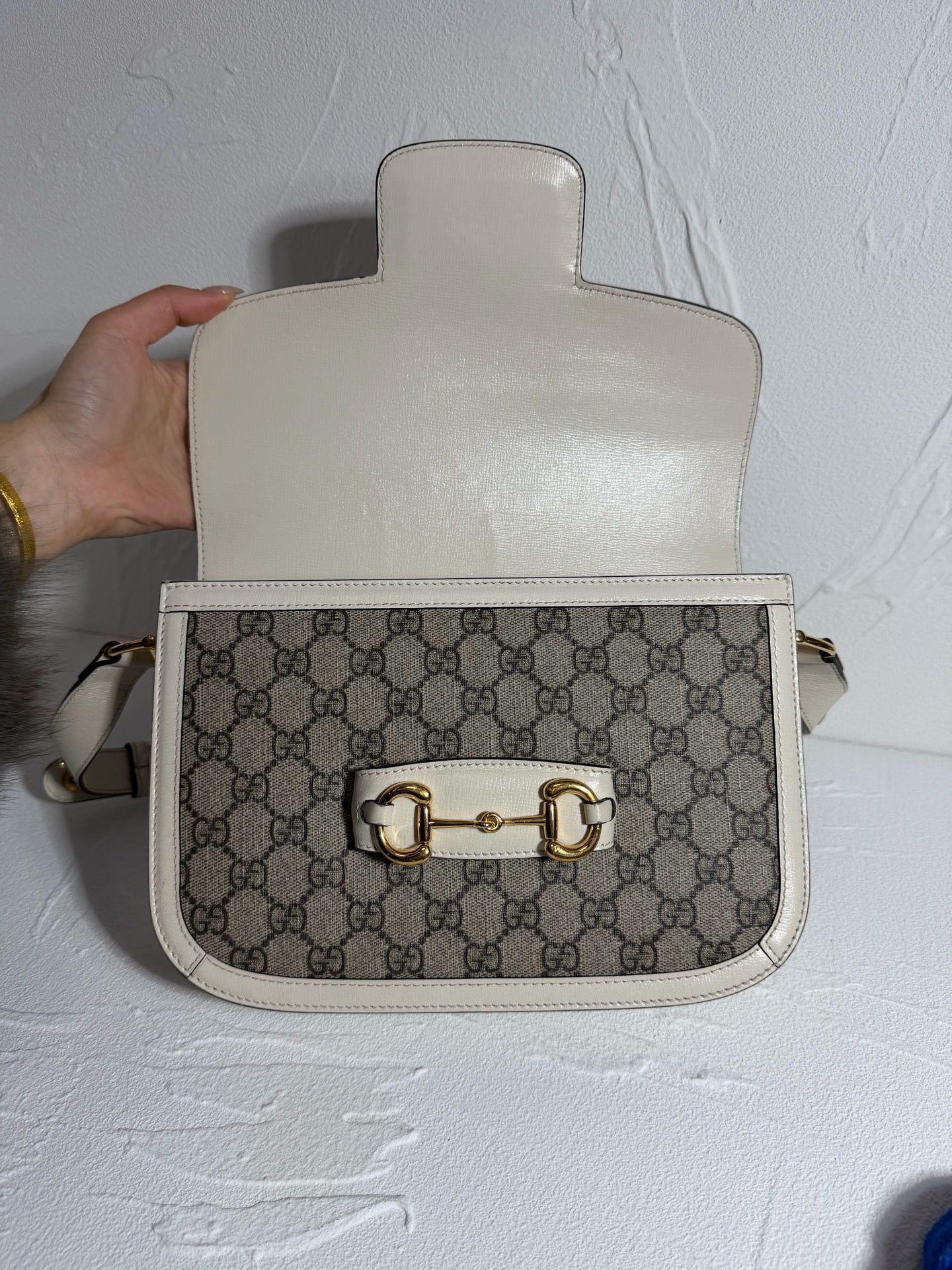 Gucci - 1955 Horsebit - Leather - White - (medium)