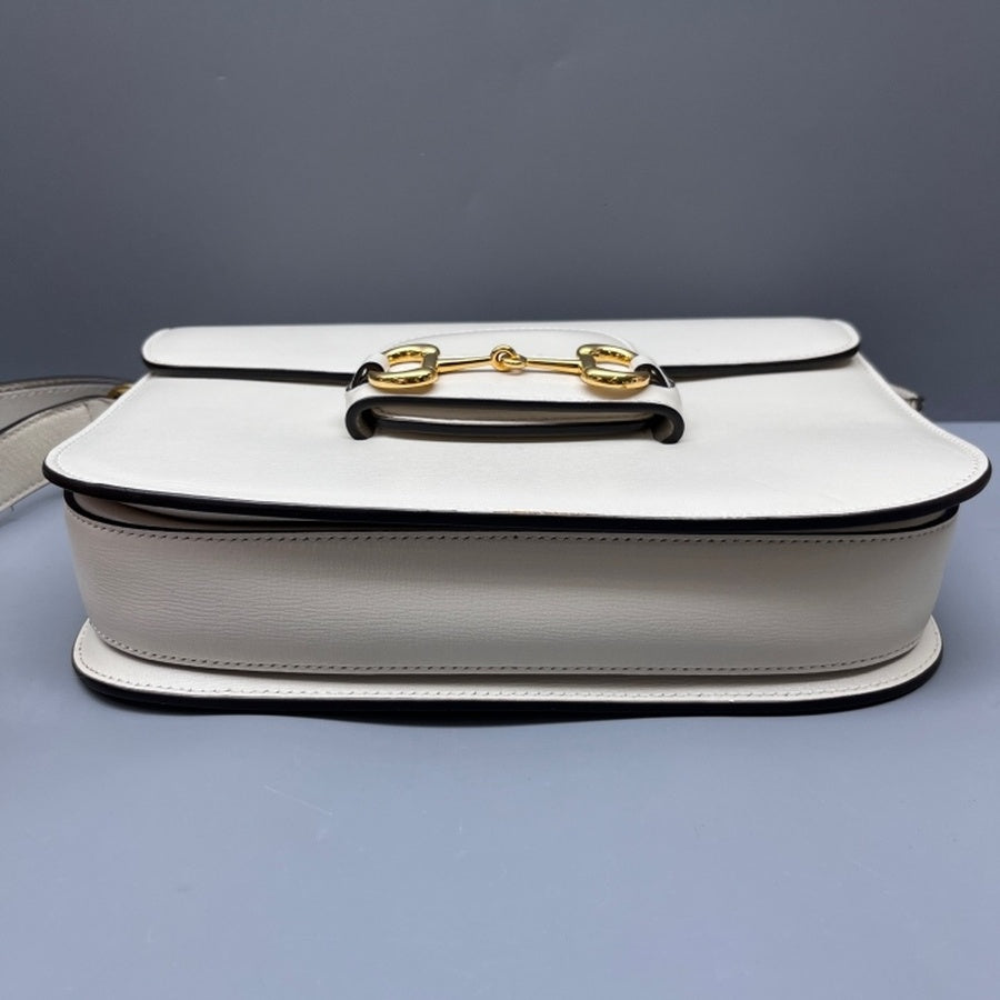 Gucci - 1955 Horsebit - Leather - White - (medium)