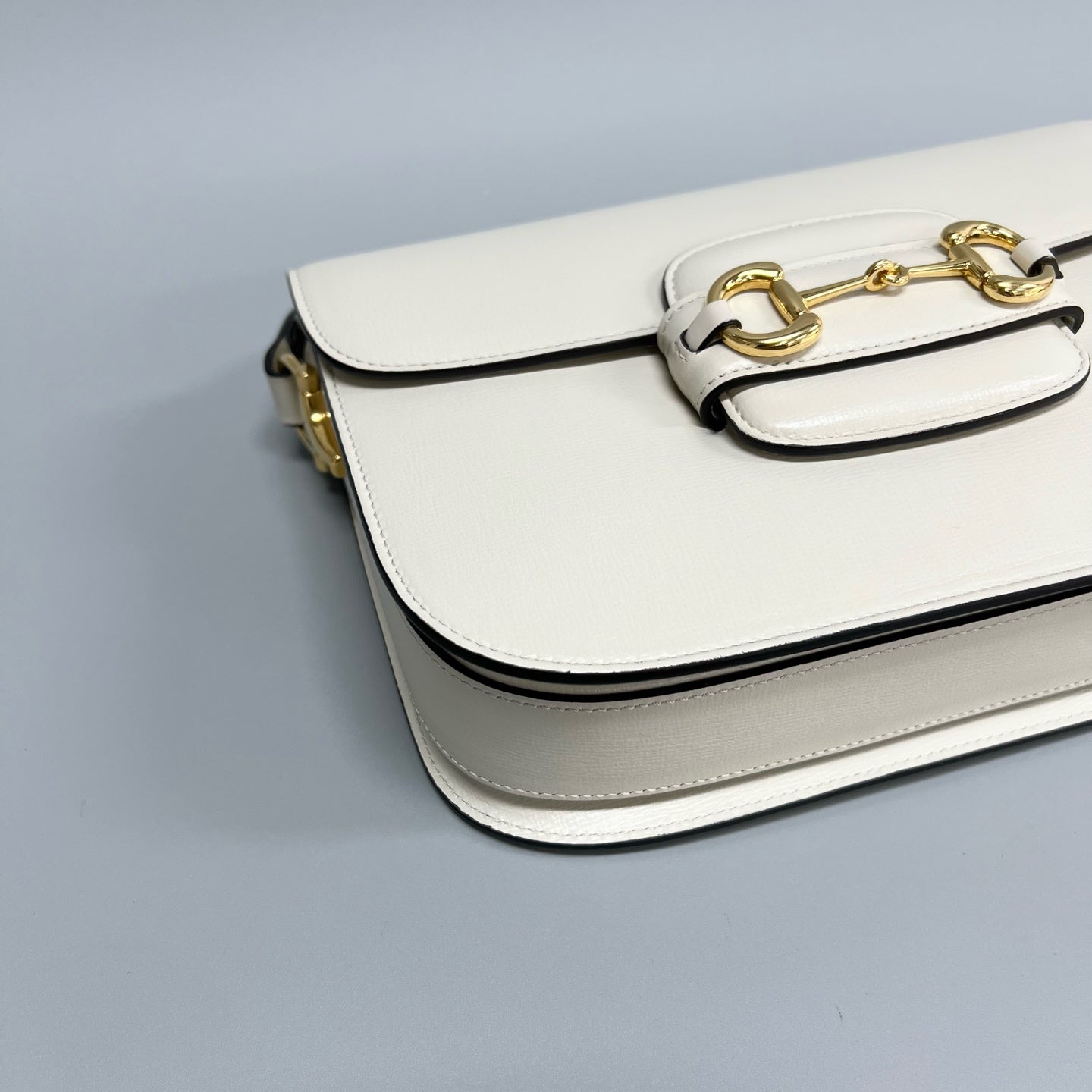 Gucci - 1955 Horsebit - Leather - White - (Medium)